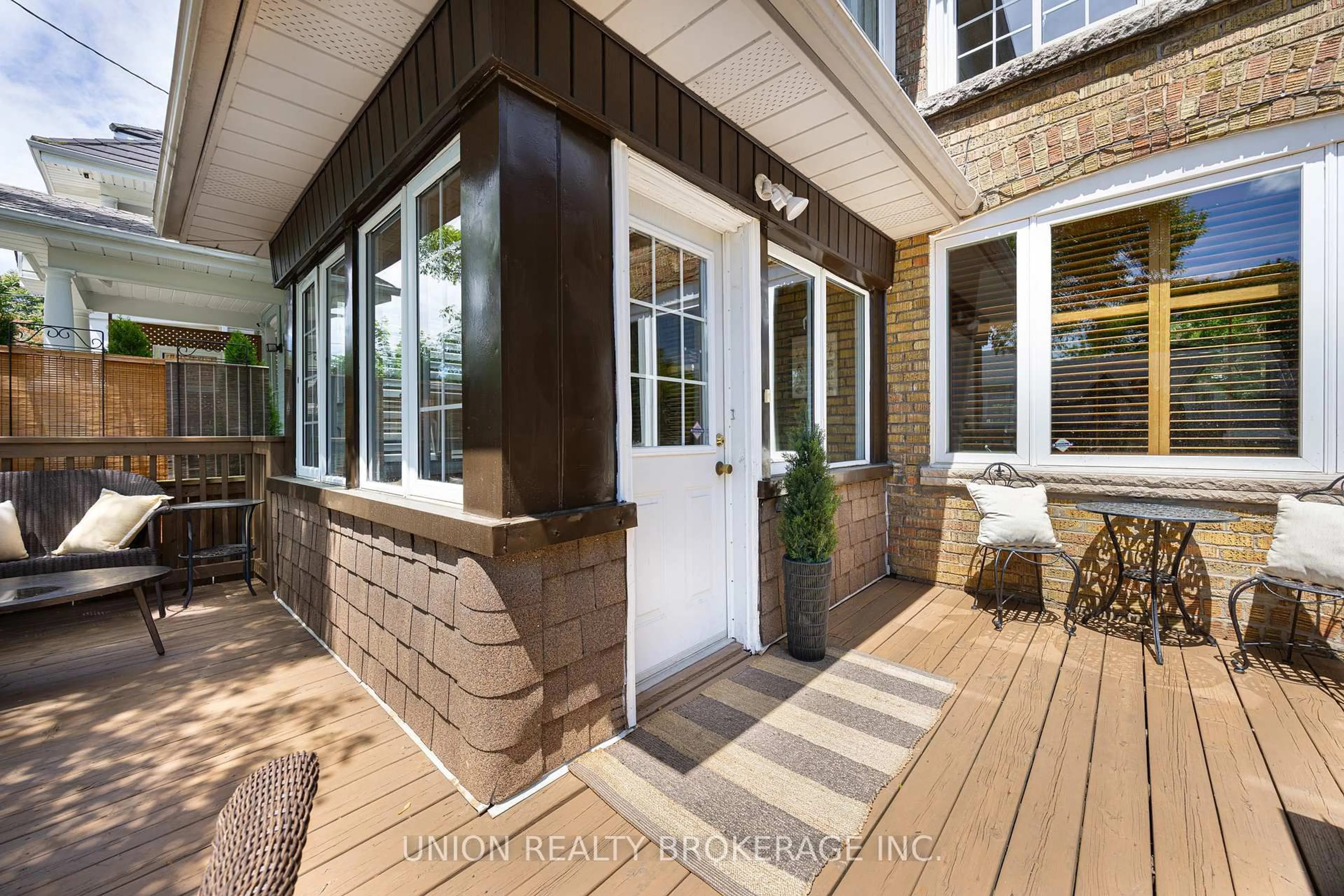 Home with brick exterior material, street for 134 Duvernet Ave, Toronto Ontario M4E 1V4