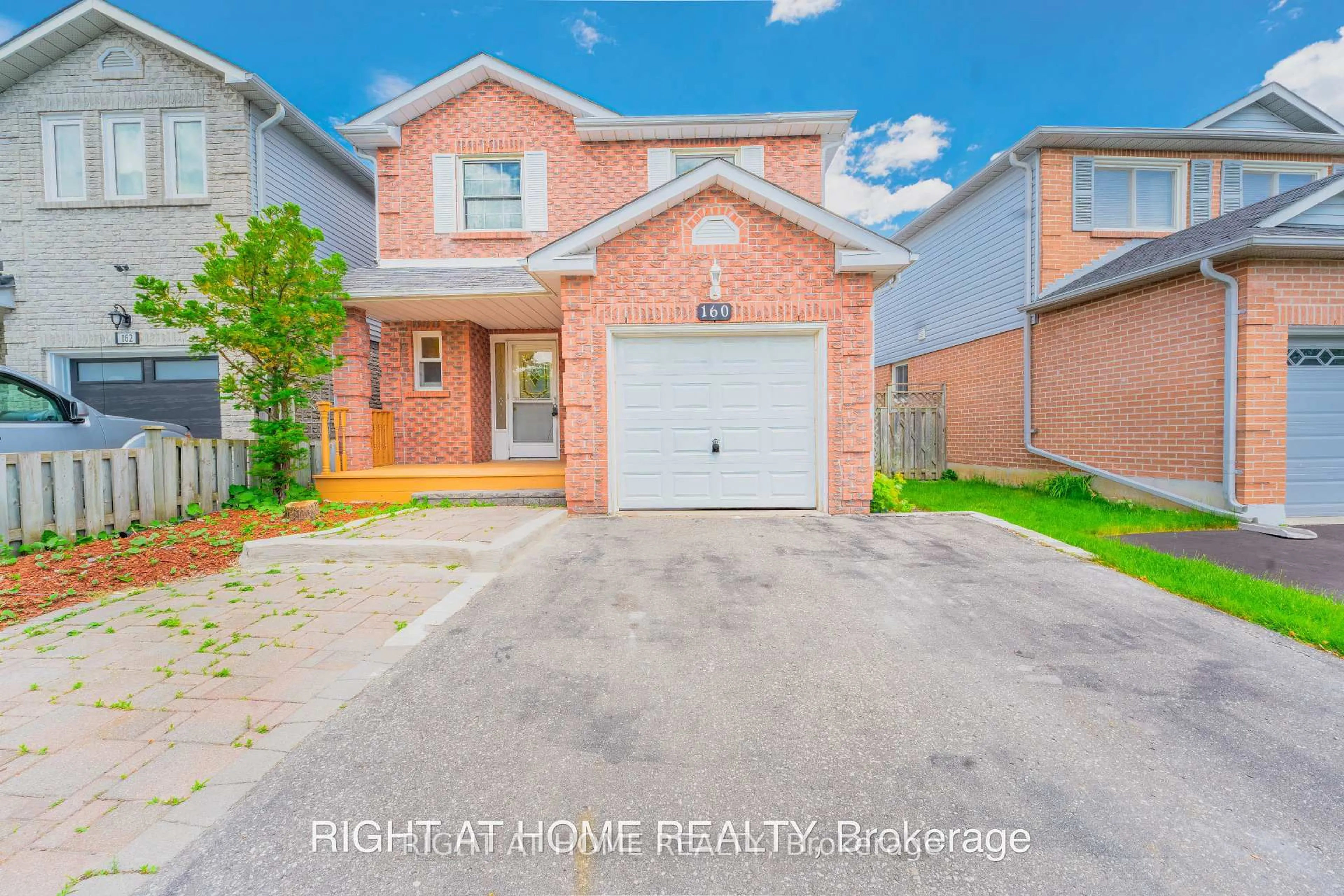 Home with brick exterior material, street for 160 Overbank Dr, Oshawa Ontario L1J 7Y5