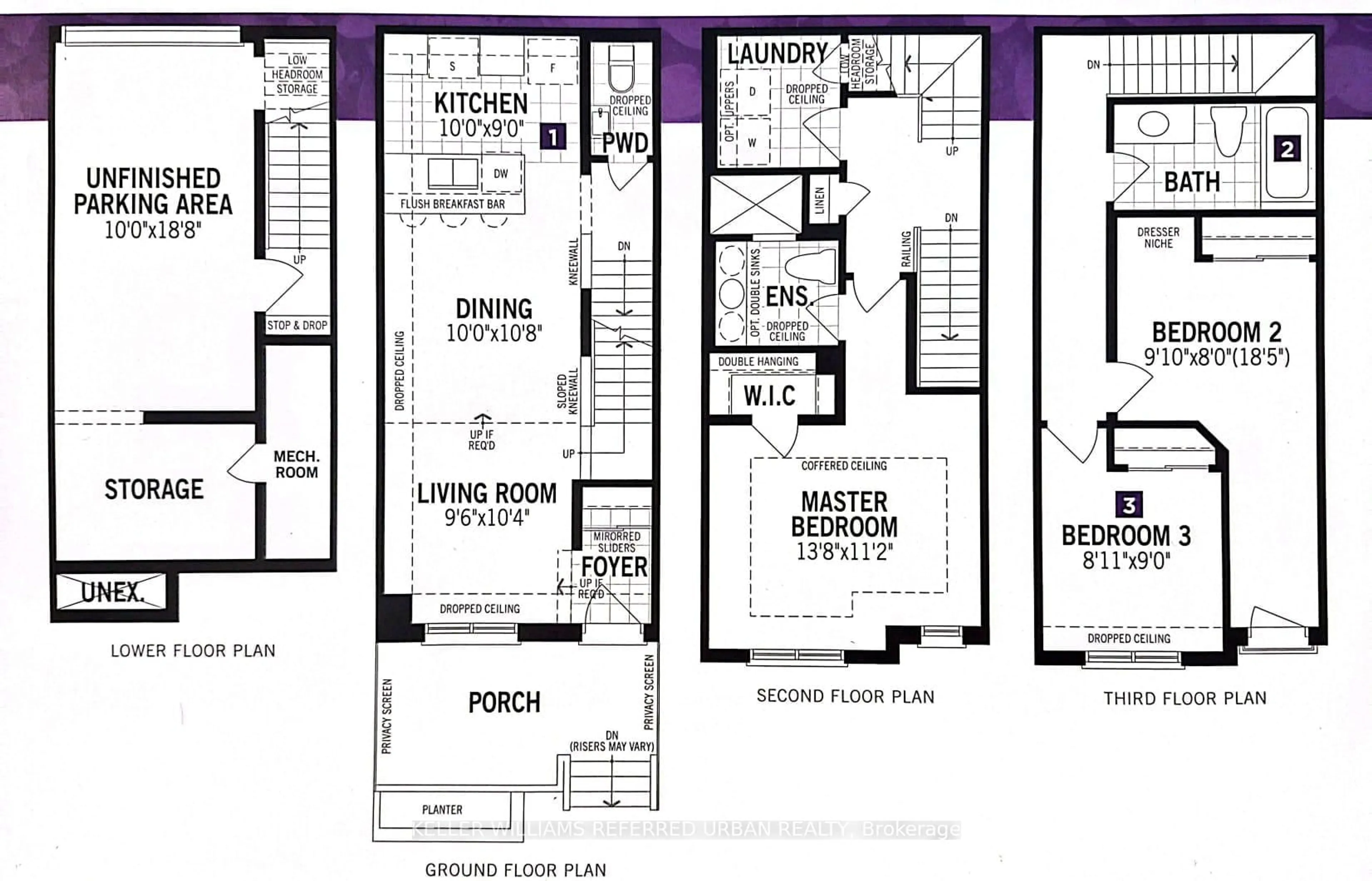 Floor plan for 25 Heron Park Pl #19, Toronto Ontario M1E 0B8