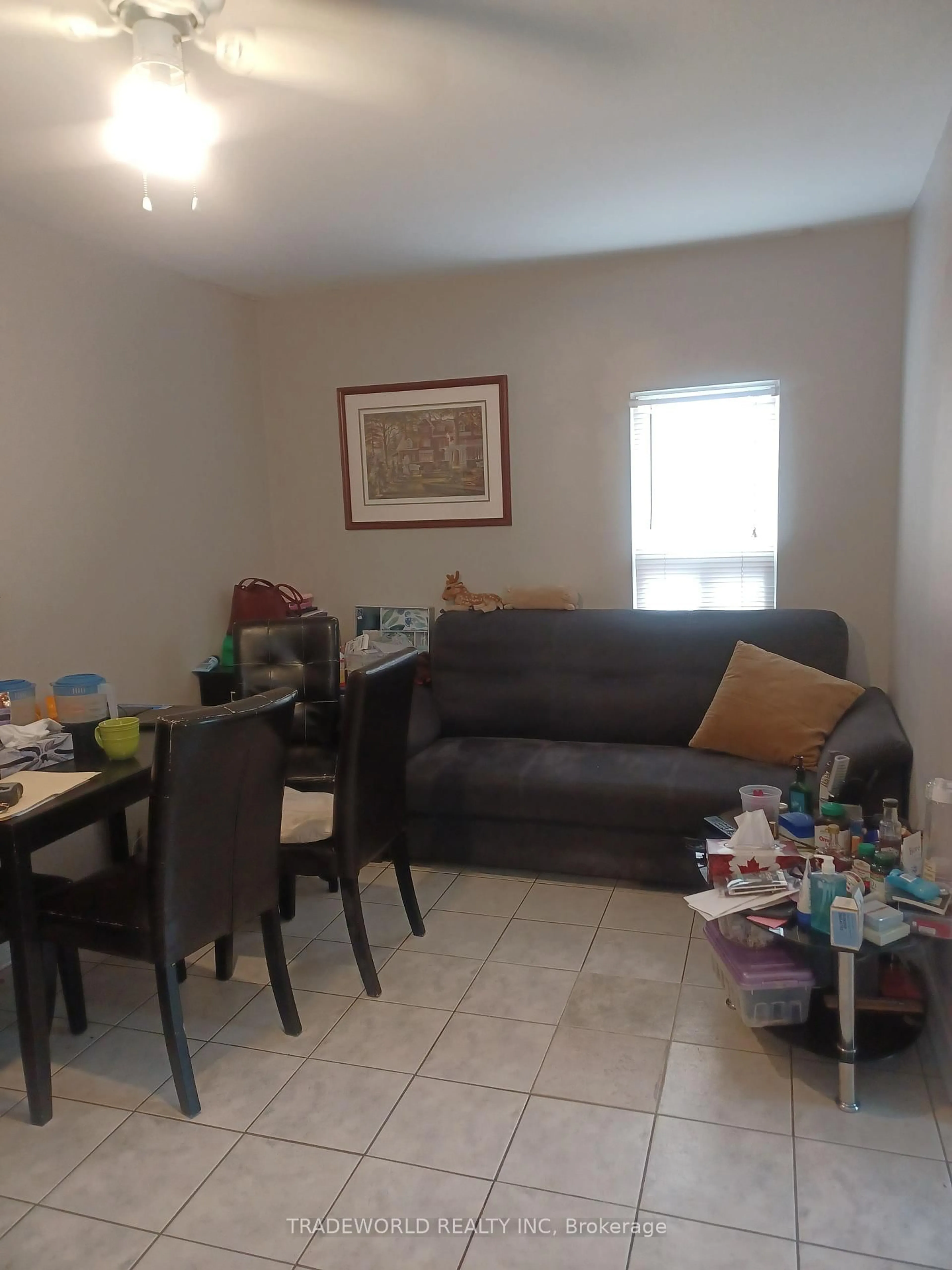 Living room with furniture, floor is not visible for 150 Jones Ave, Toronto Ontario M4M 3A3