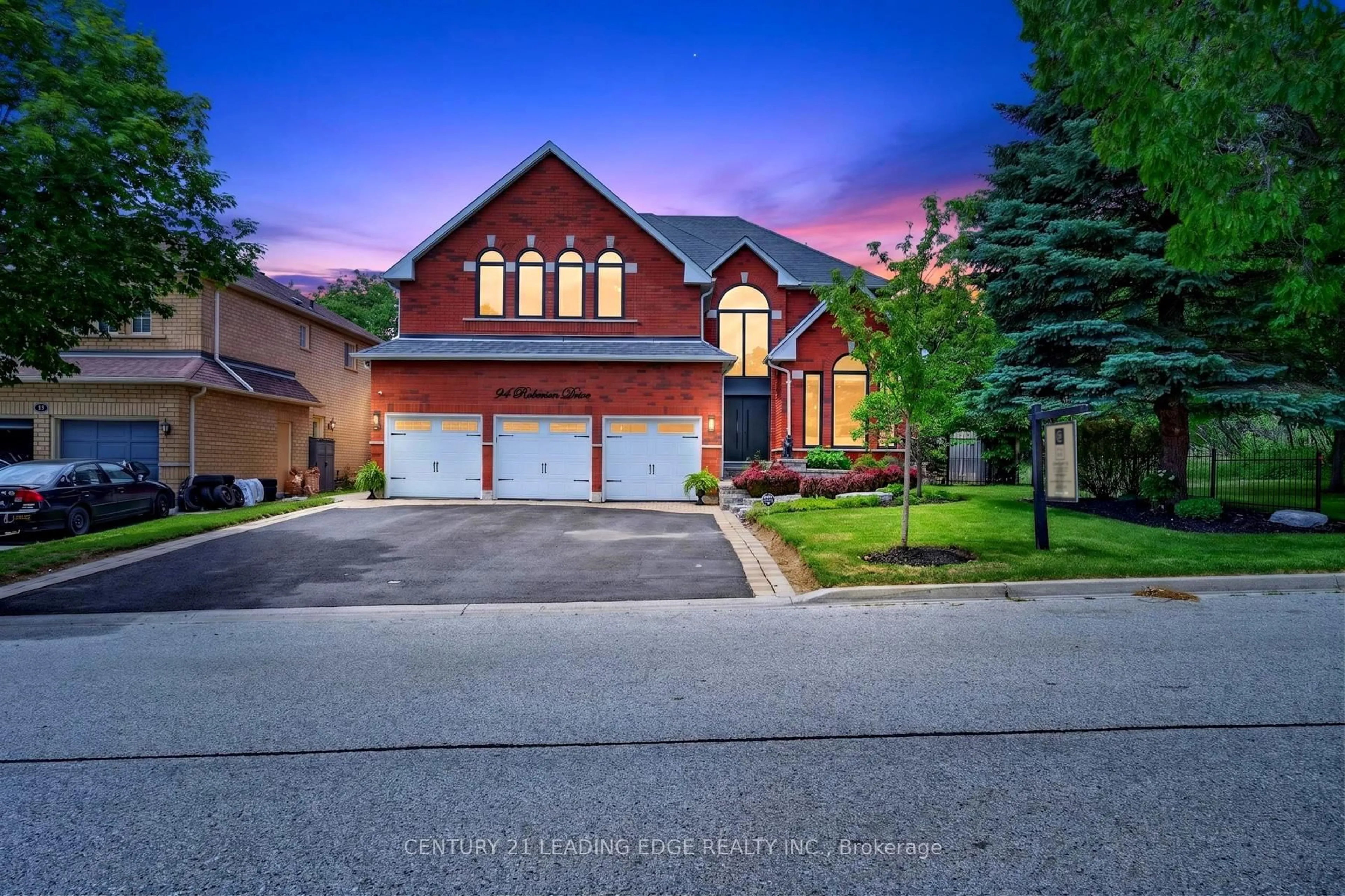 Home with brick exterior material, street for 94 Roberson Dr, Ajax Ontario L1T 3Z6