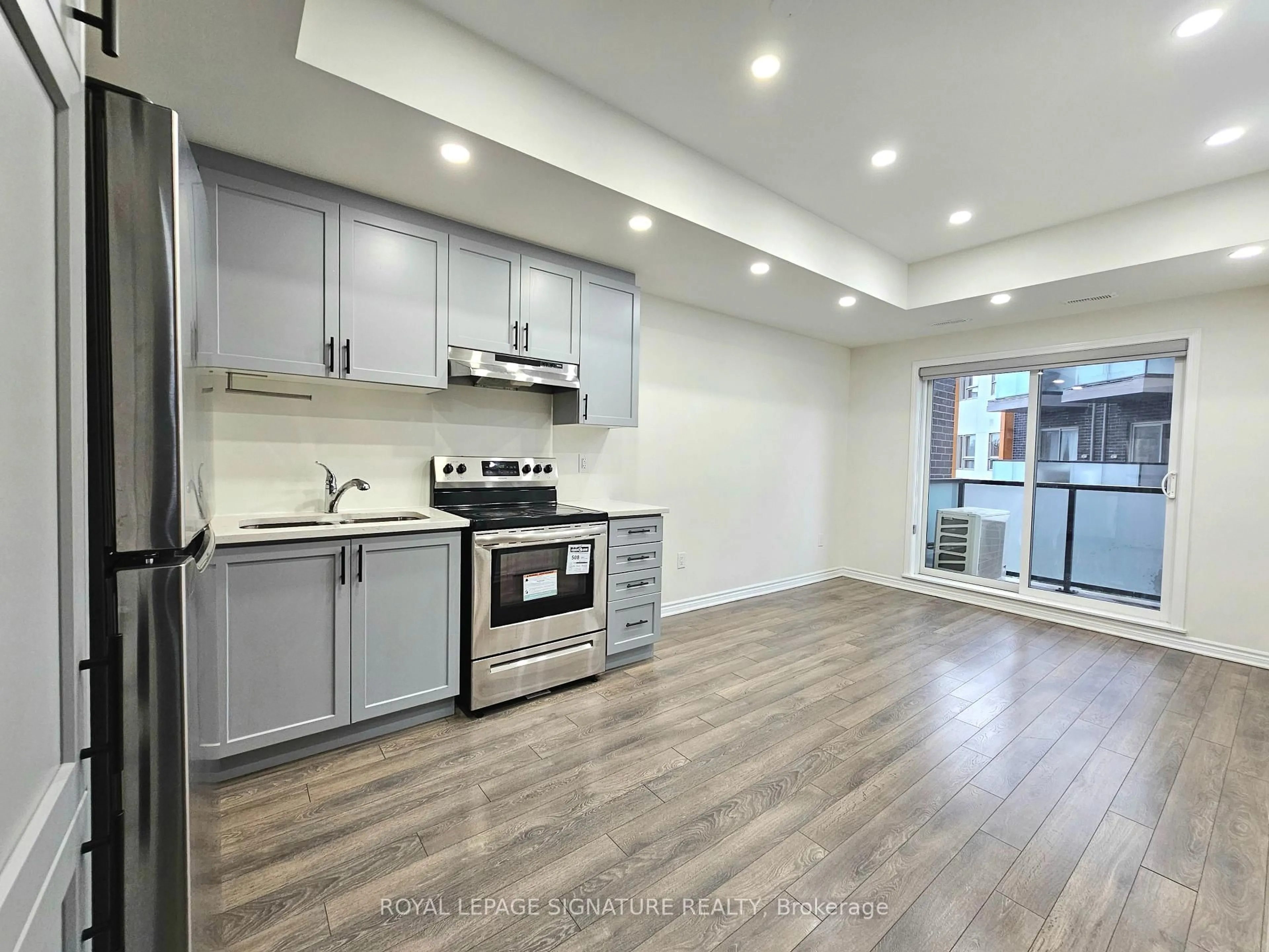 Open concept kitchen, unknown for 2787 Eglinton Ave #337, Toronto Ontario M1J 0B2