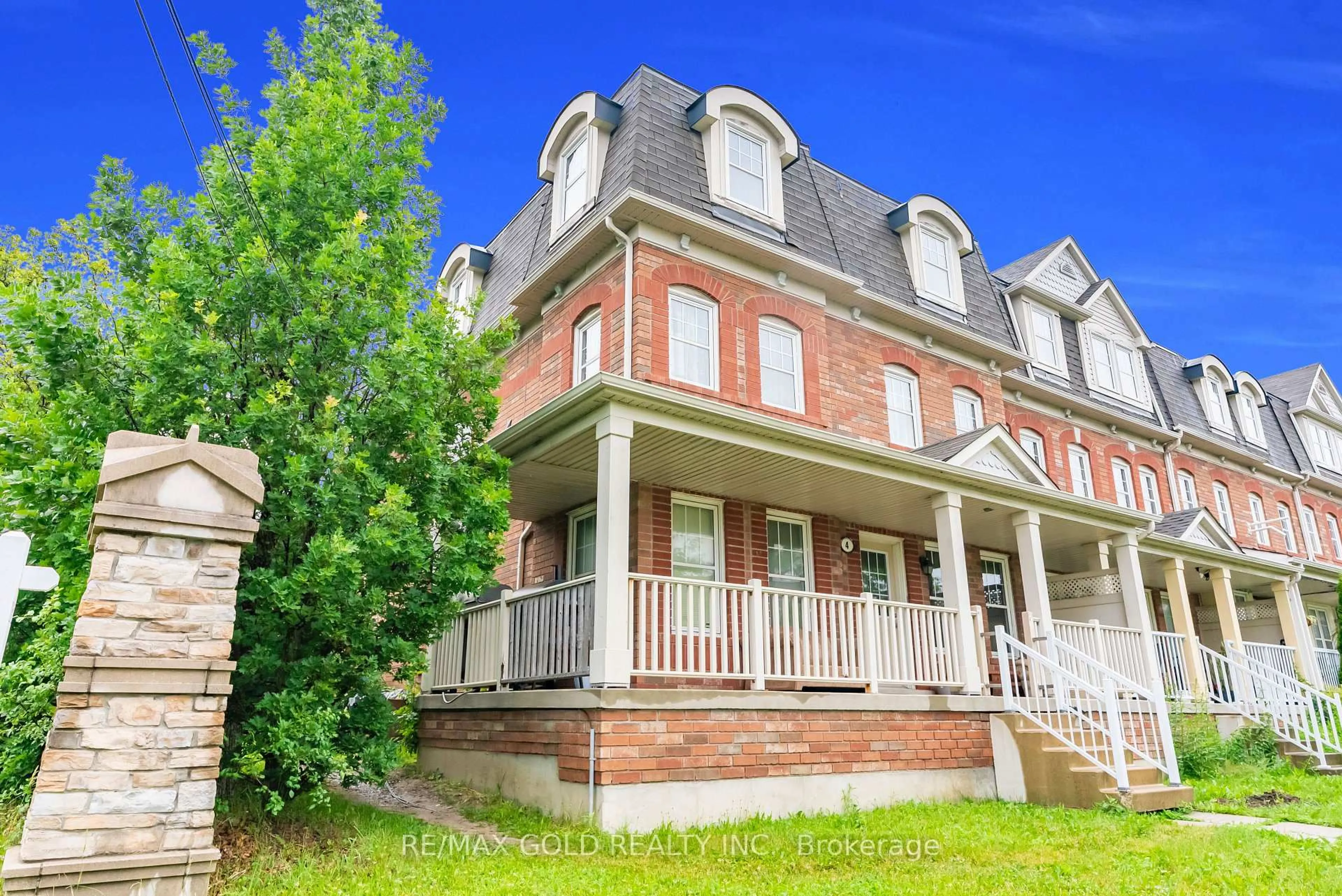 Home with brick exterior material, unknown for 4 Ecopark Gate, Toronto Ontario M1B 6G8
