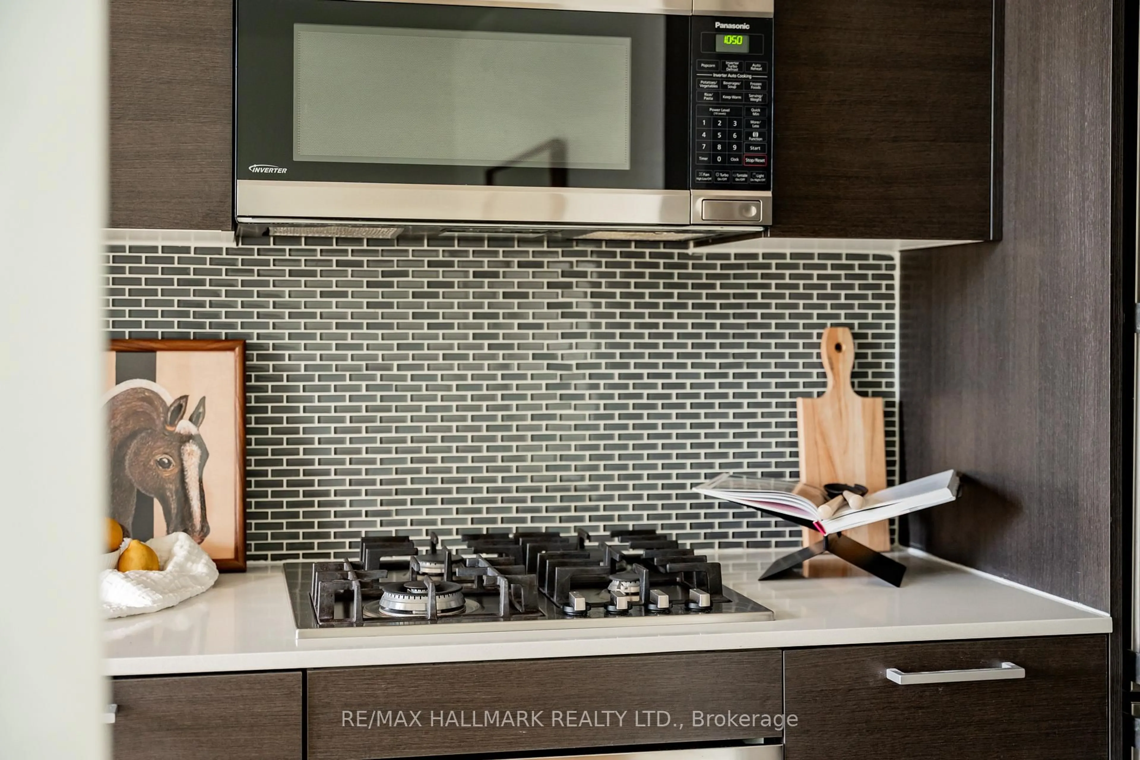 Contemporary kitchen, ceramic/tile floor for 60 Haslett Ave #404, Toronto Ontario M4L 0A9