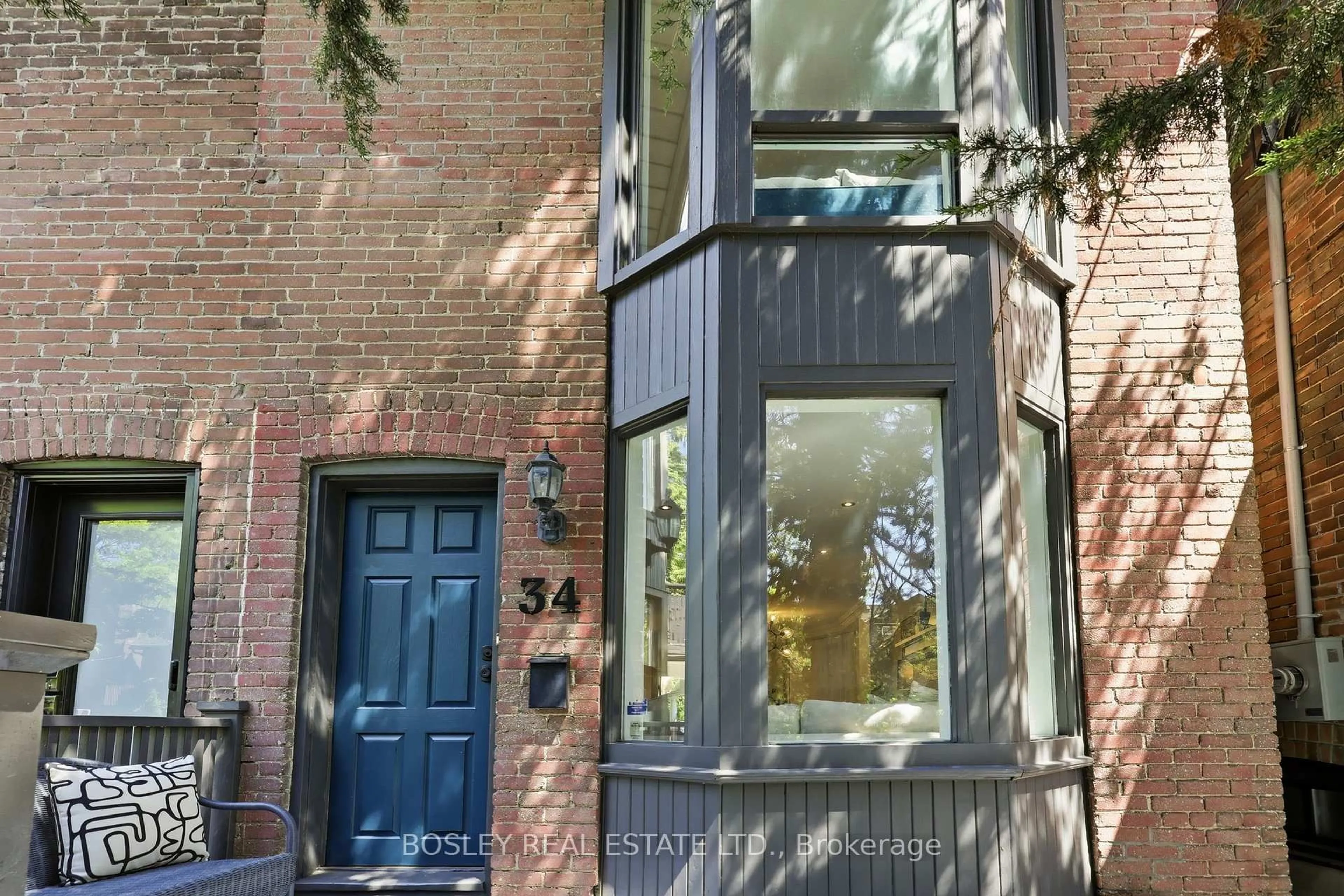 Home with brick exterior material, street for 34 Tennis Cres, Toronto Ontario M4K 1J3