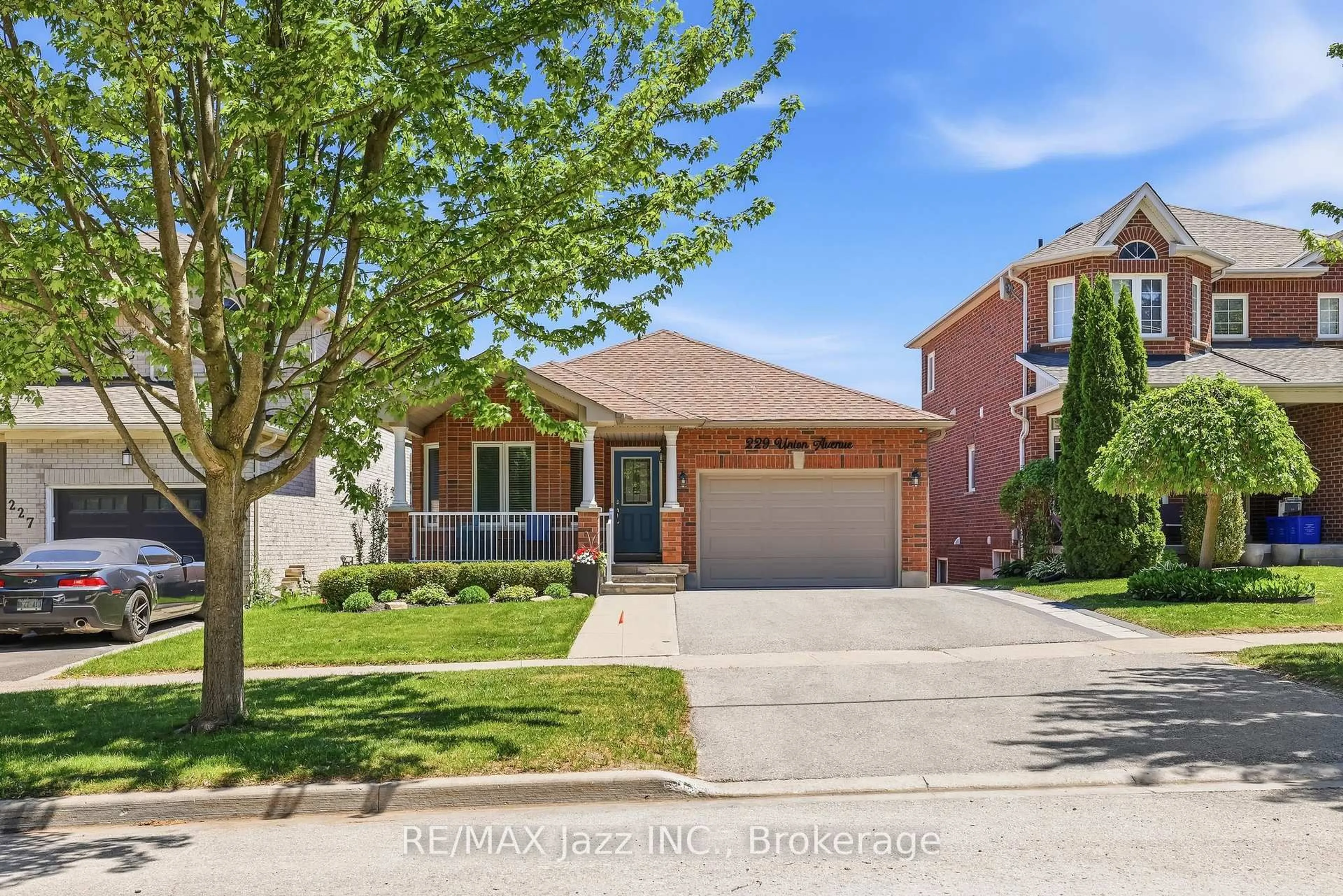 Home with brick exterior material, street for 229 Union Ave, Scugog Ontario L9L 2C7