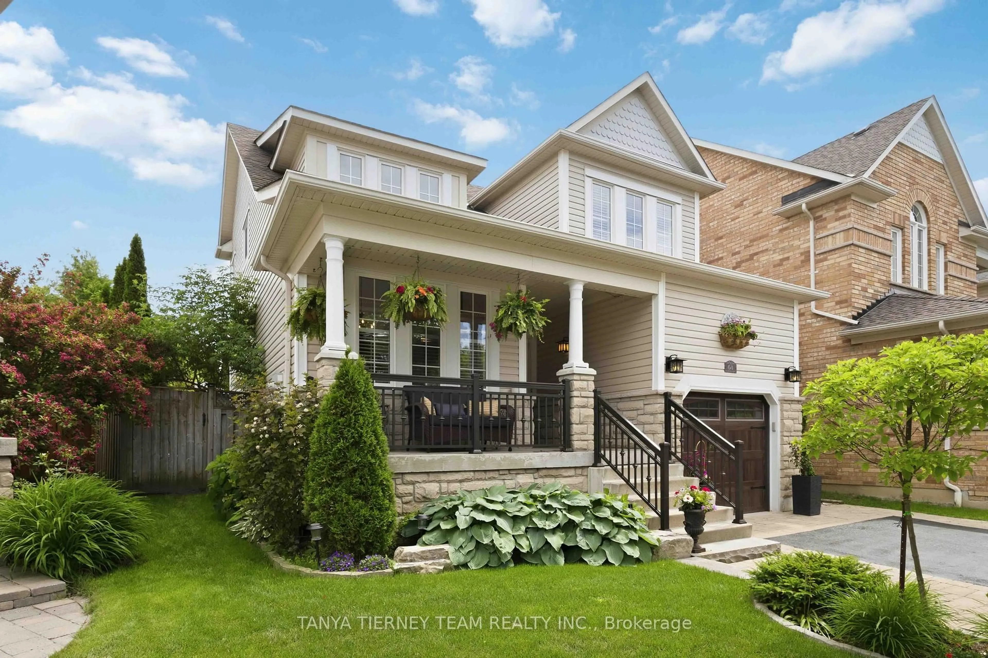 Home with brick exterior material, street for 64 Tunney Pl, Whitby Ontario L1M 2G5