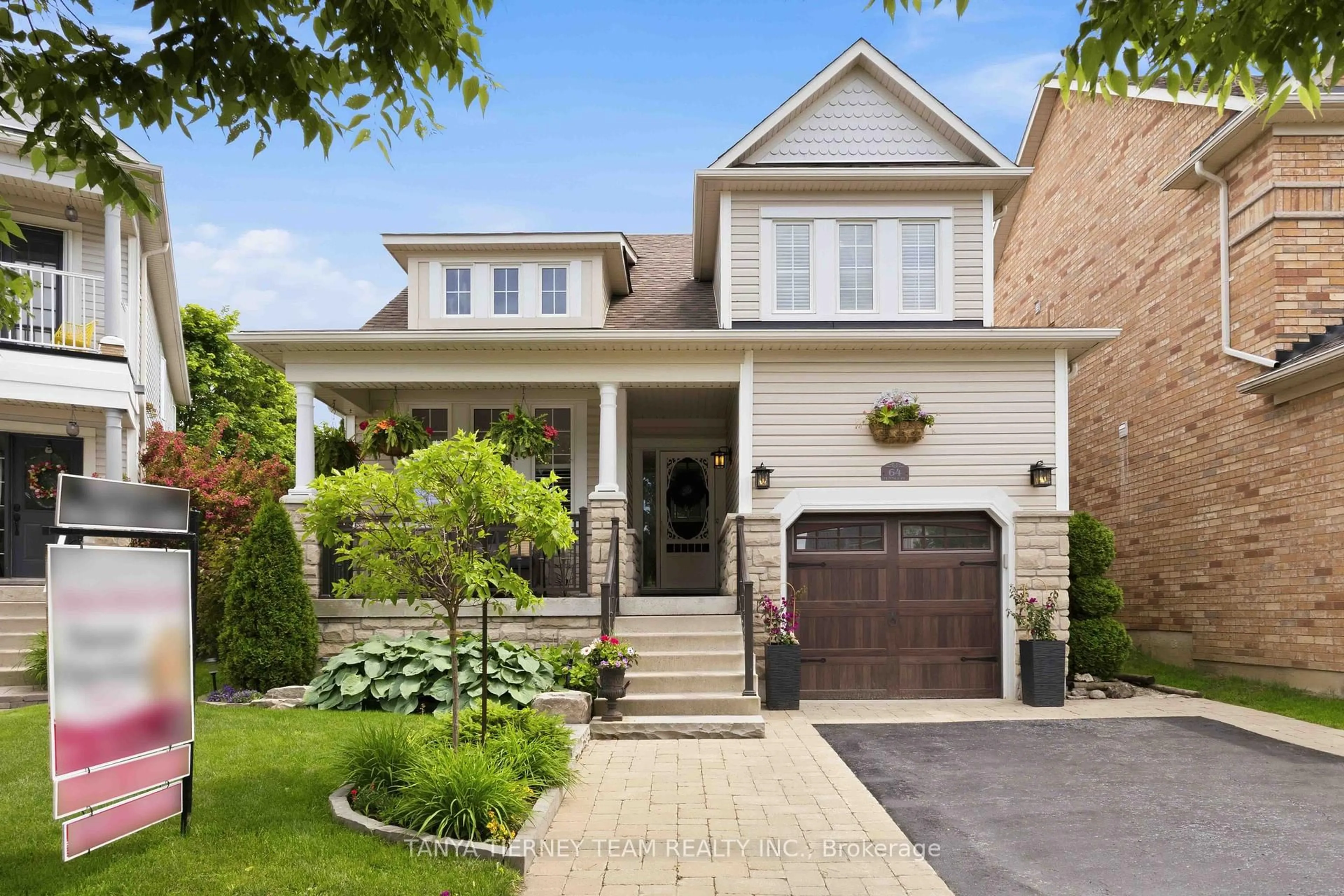 Home with brick exterior material, street for 64 Tunney Pl, Whitby Ontario L1M 2G5