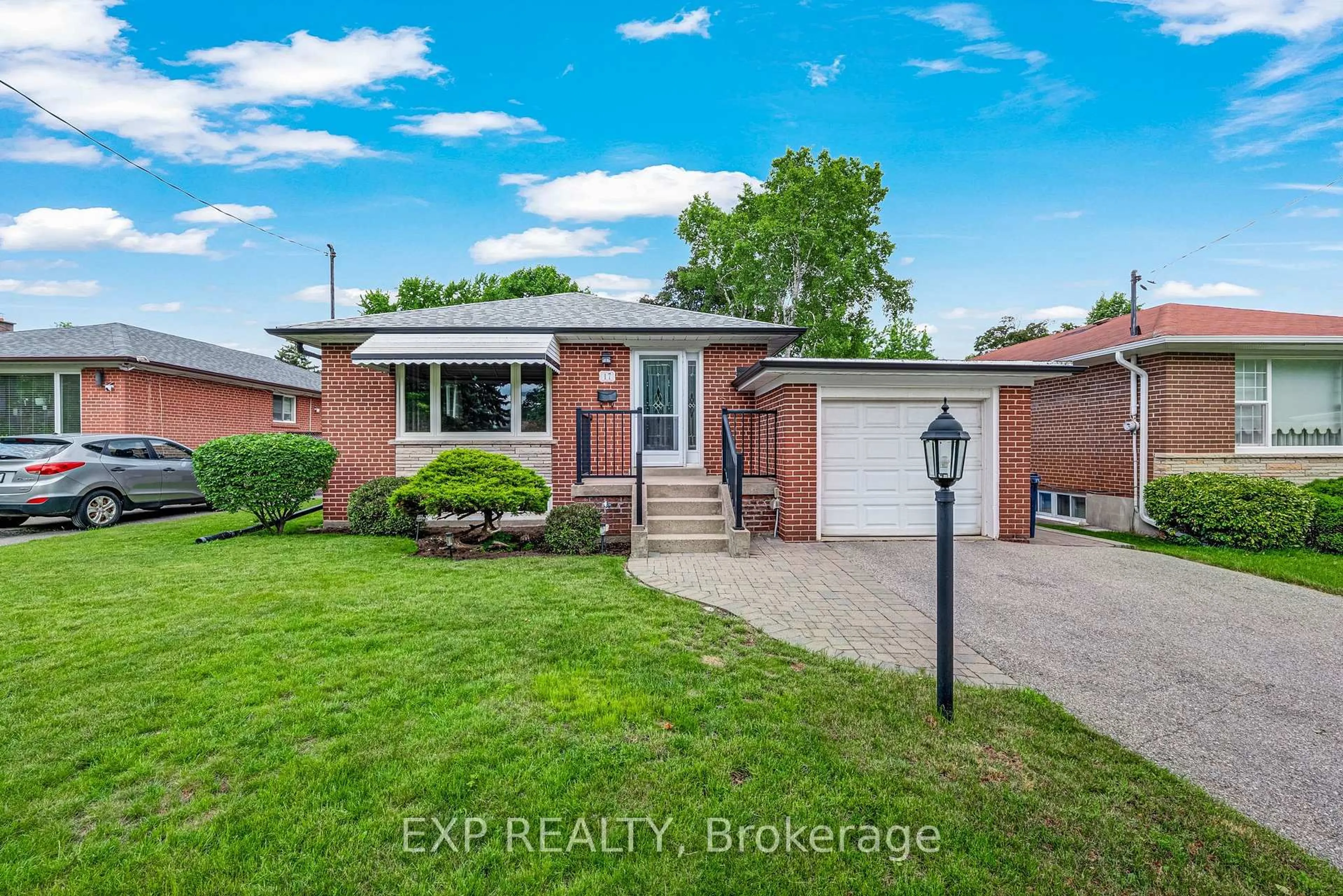 Home with brick exterior material, street for 17 Marlena Dr, Toronto Ontario M1E 2Y9