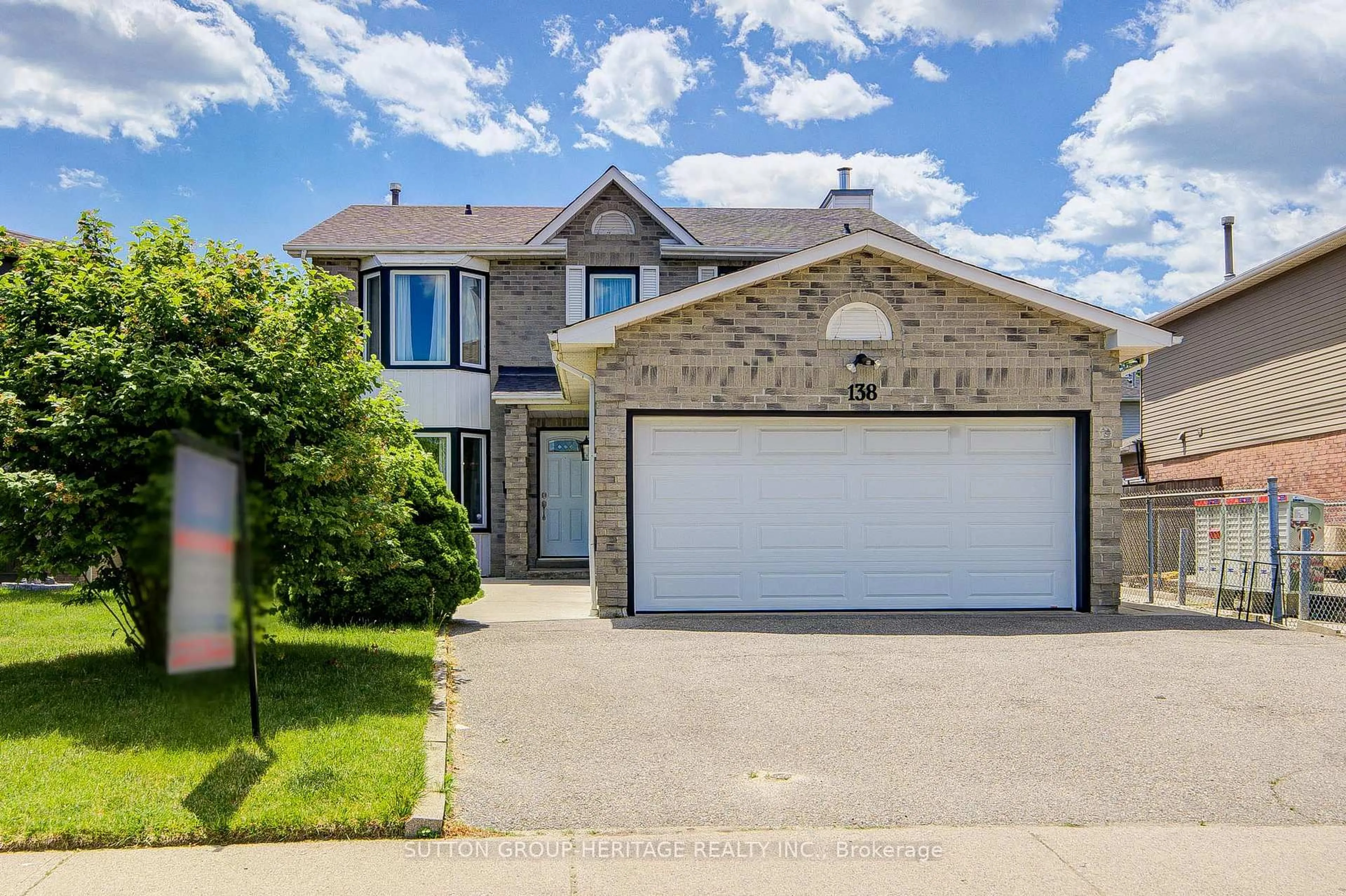 Home with vinyl exterior material, street for 138 Reed Dr, Ajax Ontario L1S 6V2