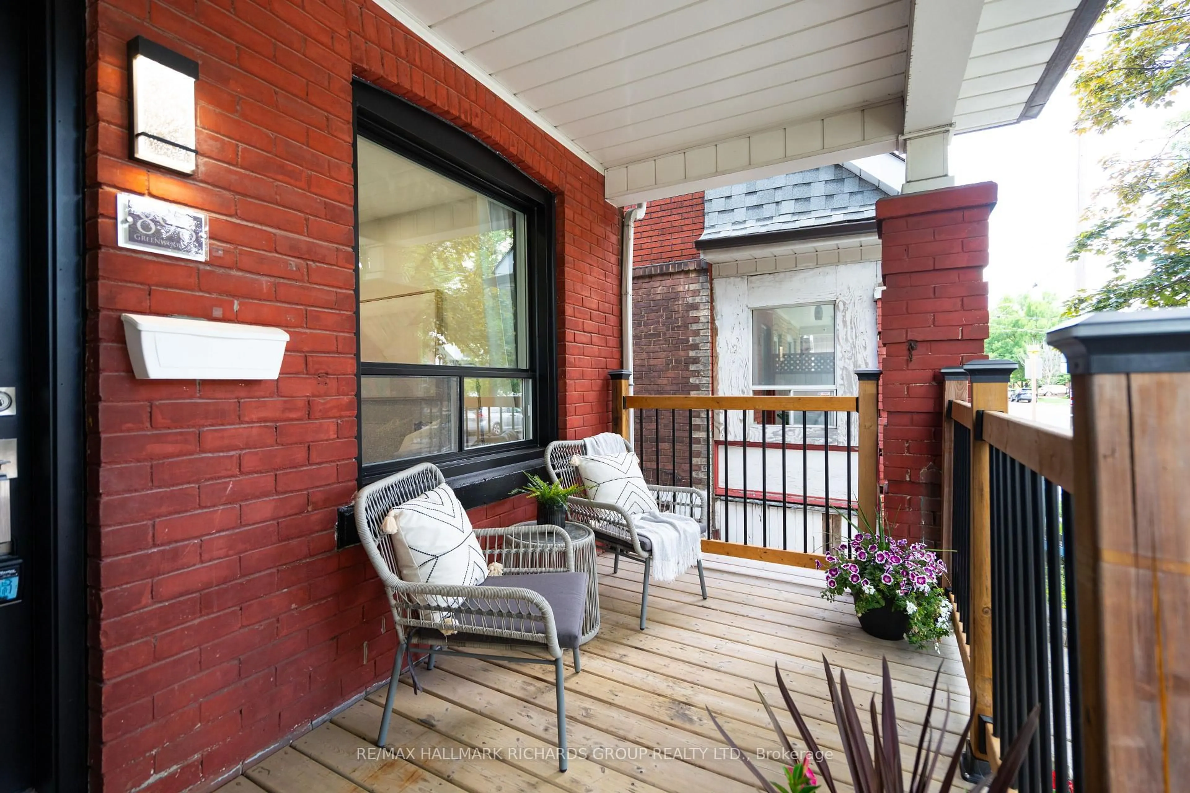 Patio, street for 898 Greenwood Ave, Toronto Ontario M4J 4B8