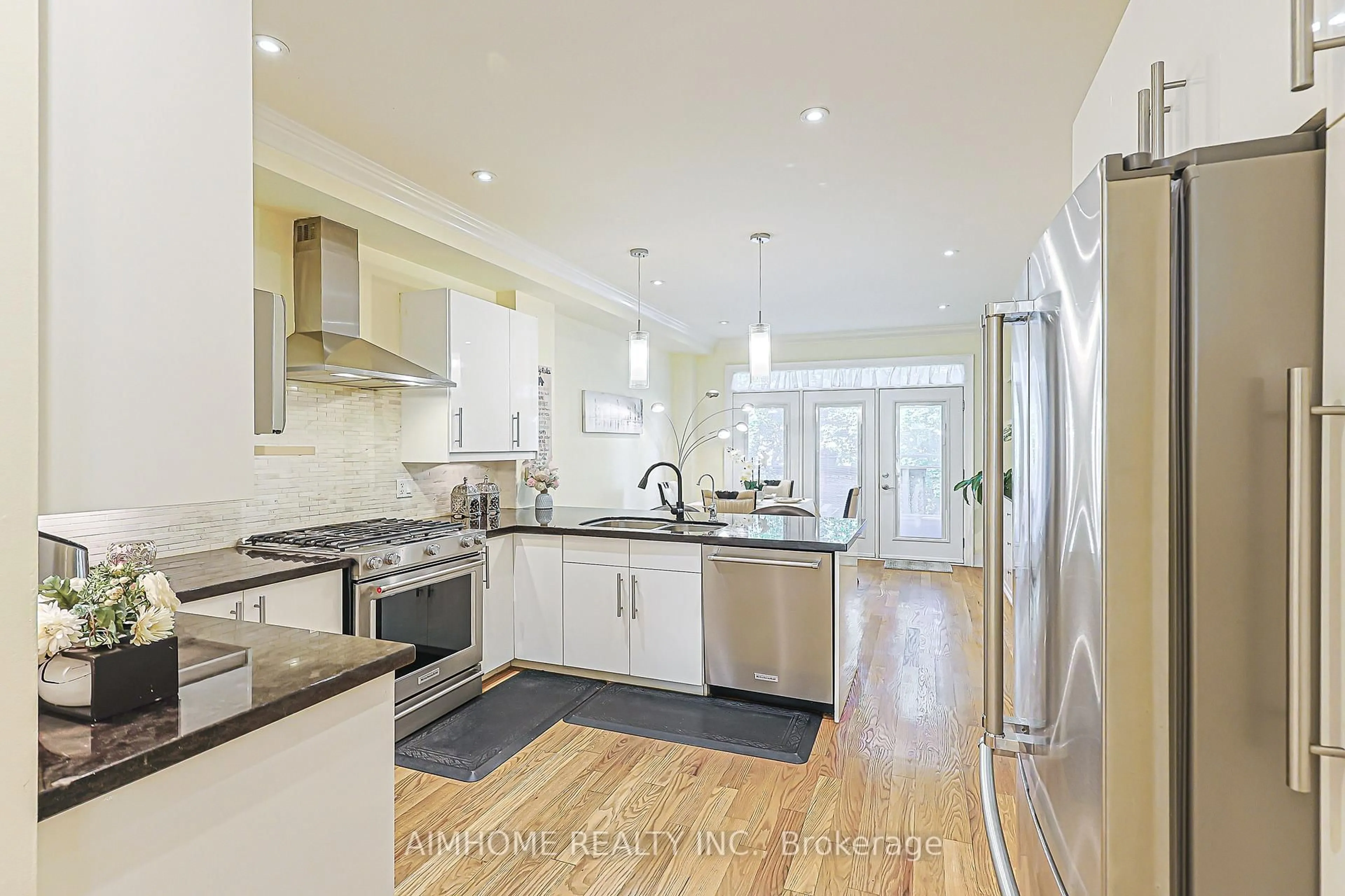 Open concept kitchen, unknown for 386 Jones Ave, Toronto Ontario M4J 3G3