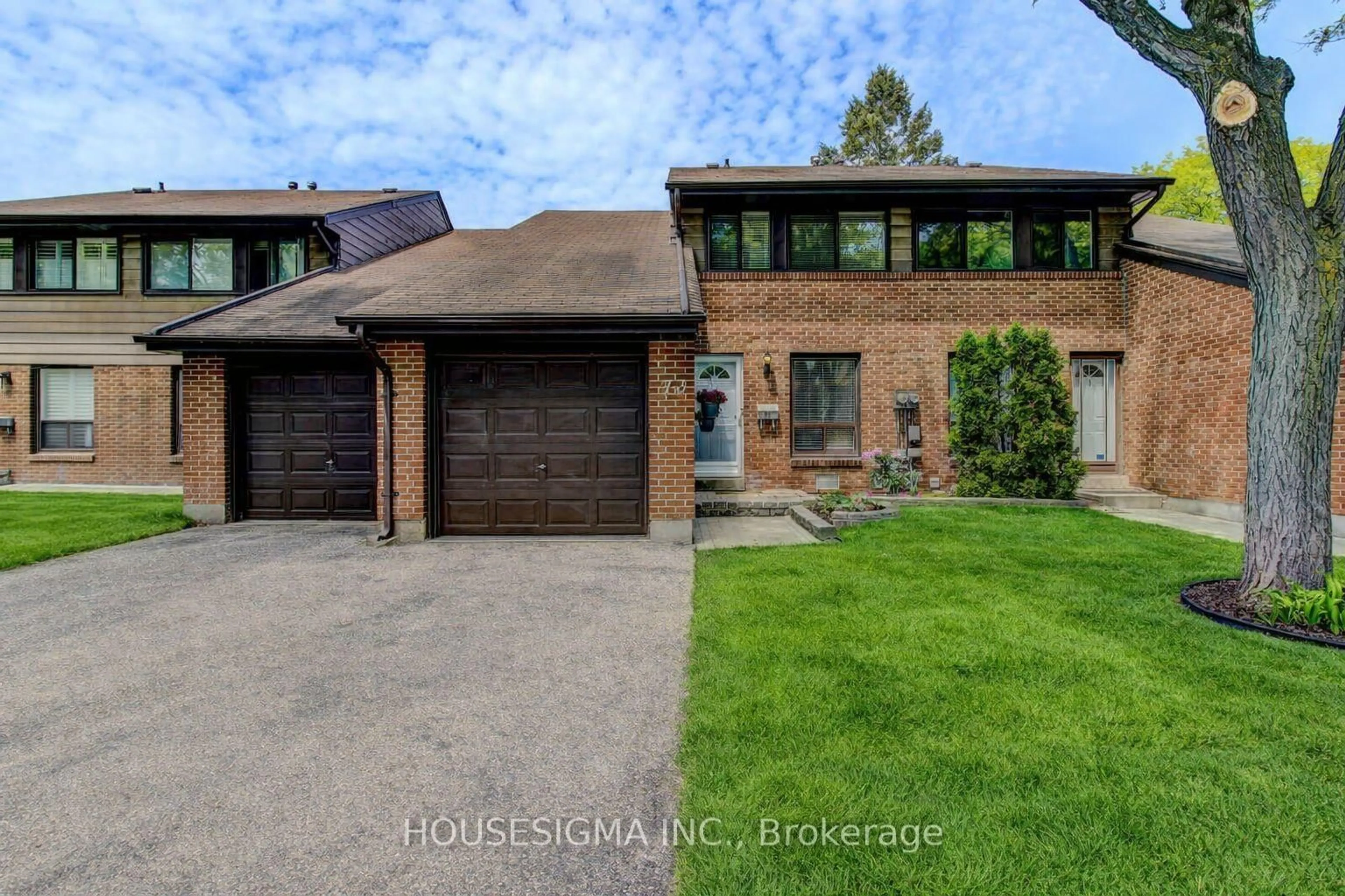 Home with brick exterior material, street for 155 Glovers Rd #73, Oshawa Ontario L1G 7A4