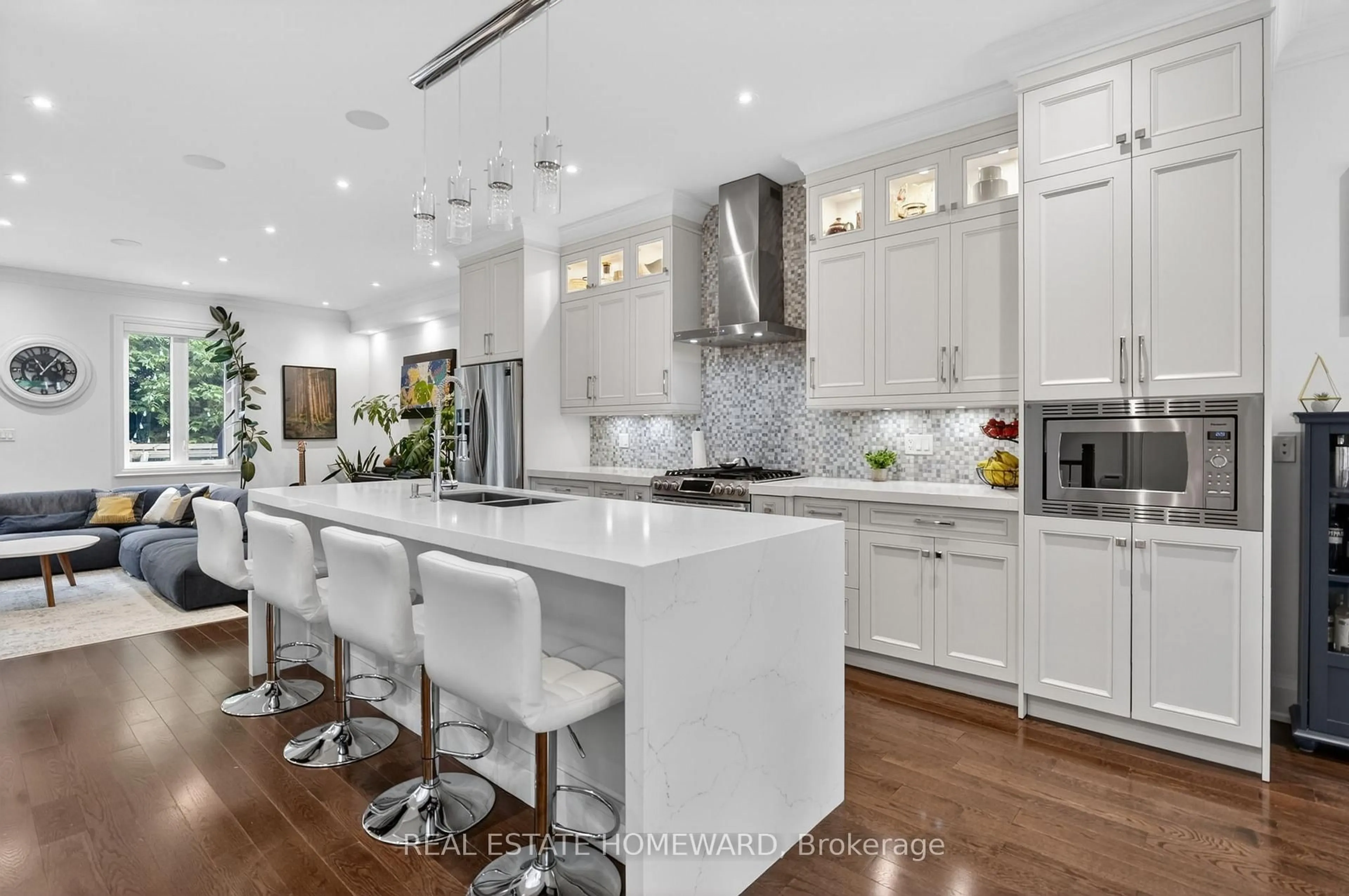 Contemporary kitchen, unknown for 72 Cedarcrest Blvd, Toronto Ontario M4B 2P3