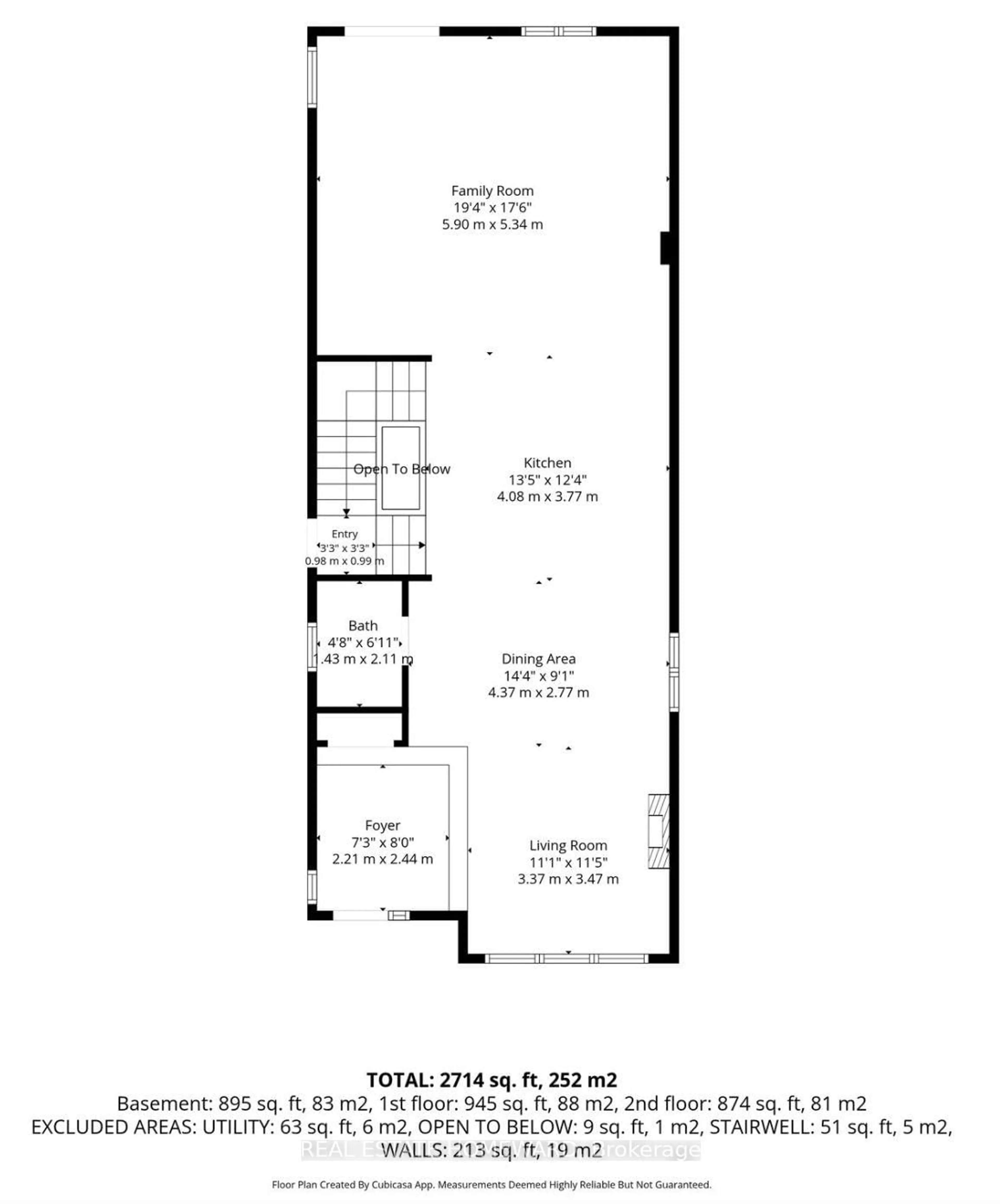 Floor plan for 72 Cedarcrest Blvd, Toronto Ontario M4B 2P3