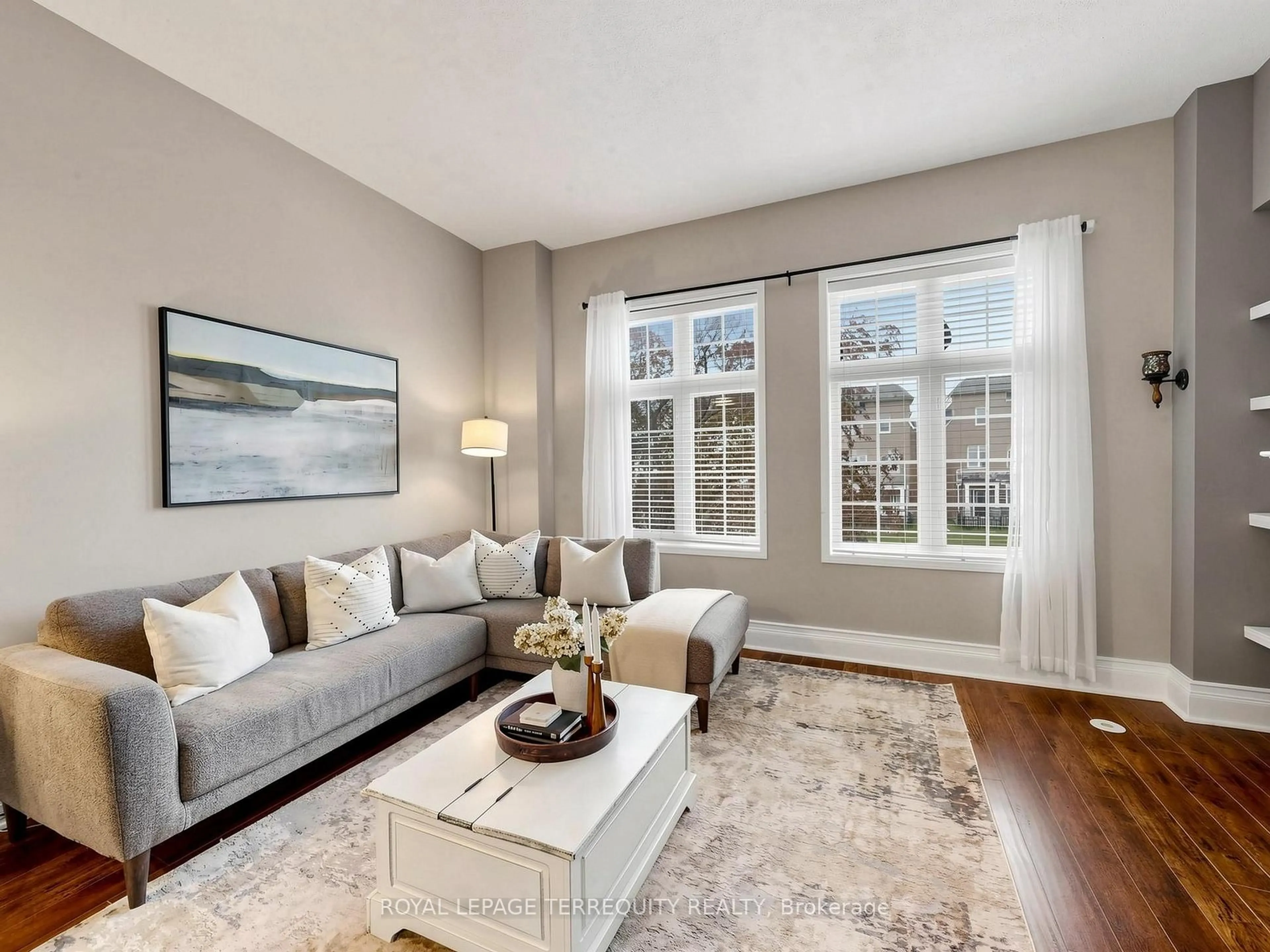 Living room with furniture, unknown for 61 Sprucedale Way, Whitby Ontario L1N 9T9