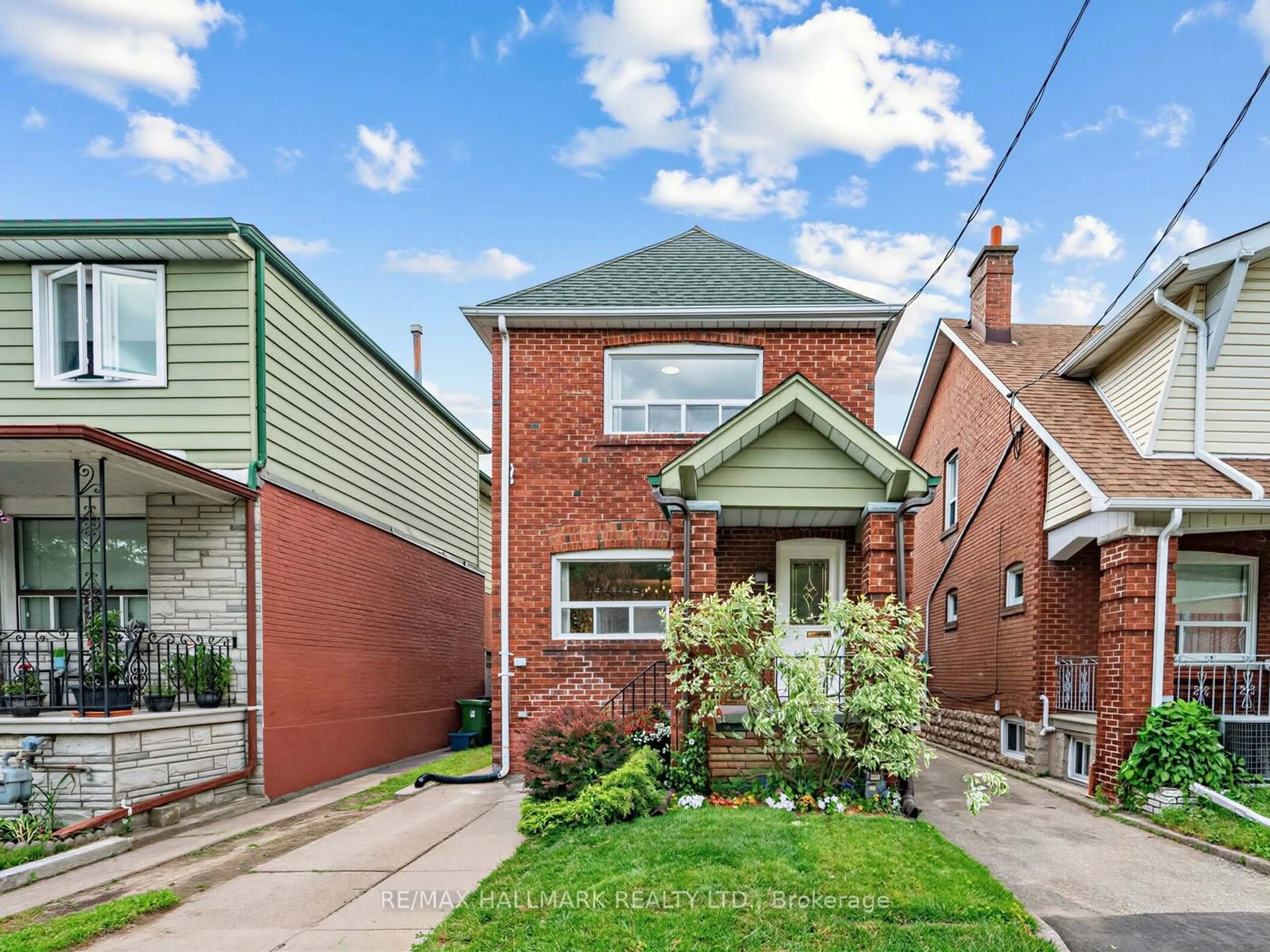 Home with brick exterior material, street for 958 Greenwood Ave, Toronto Ontario M4J 4C3