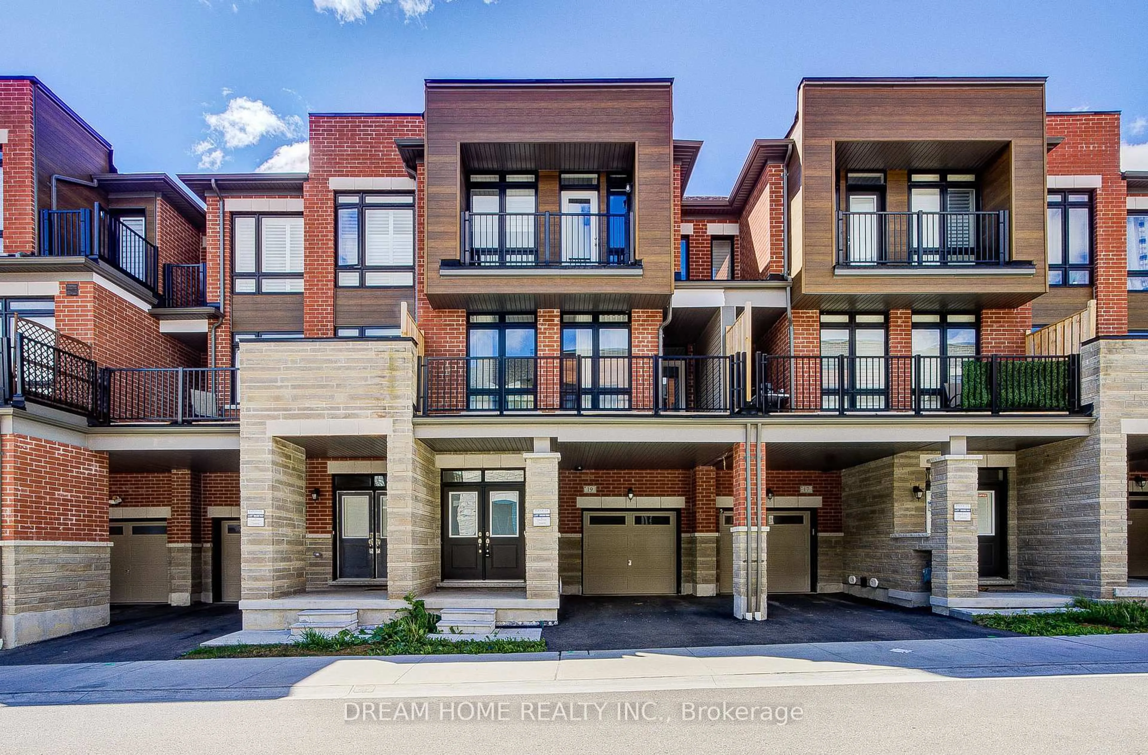 Home with brick exterior material, street for 19 Coppini Lane, Ajax Ontario L1S 7S9