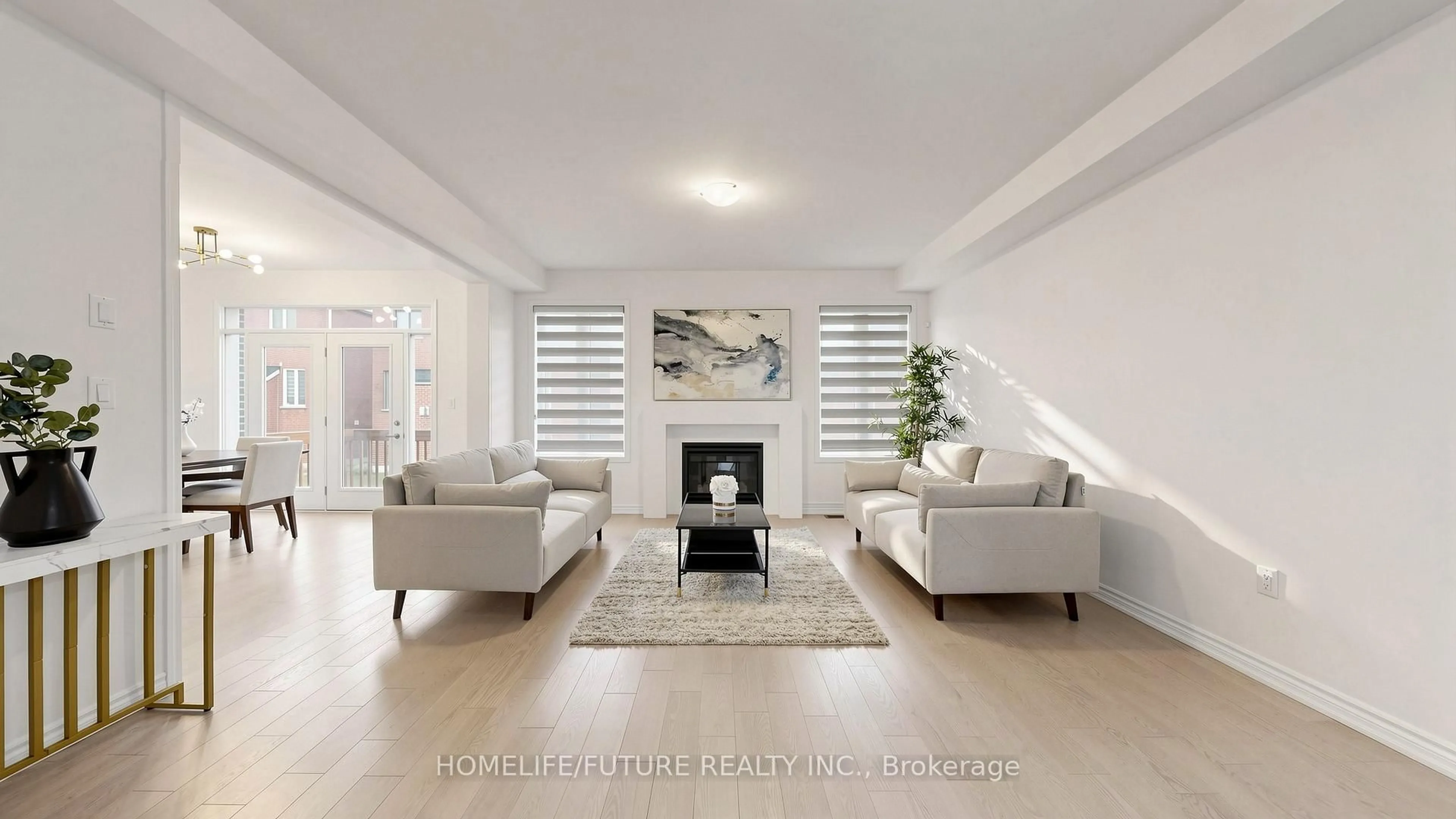 Living room with furniture, unknown for 1406 Swallowtail Lane, Pickering Ontario L1X 0N8