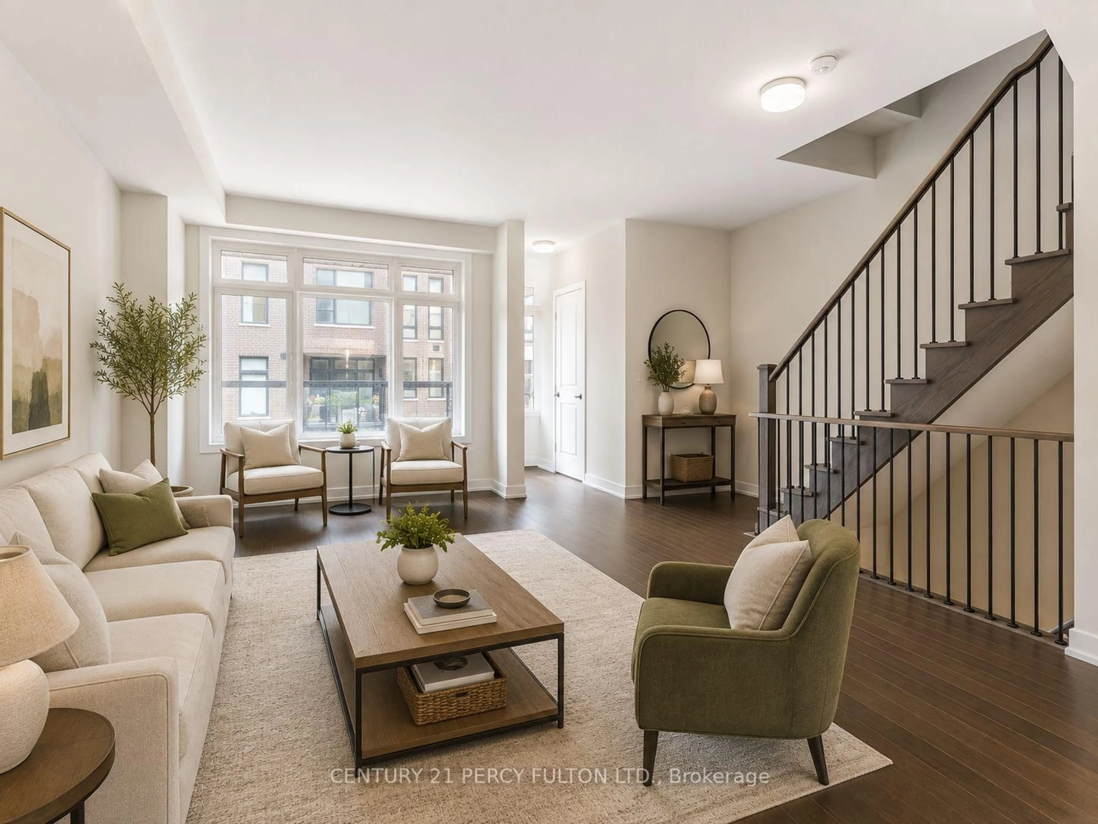 Living room with furniture, unknown for 1636 Shining Star Chse, Pickering Ontario L1X 0H9