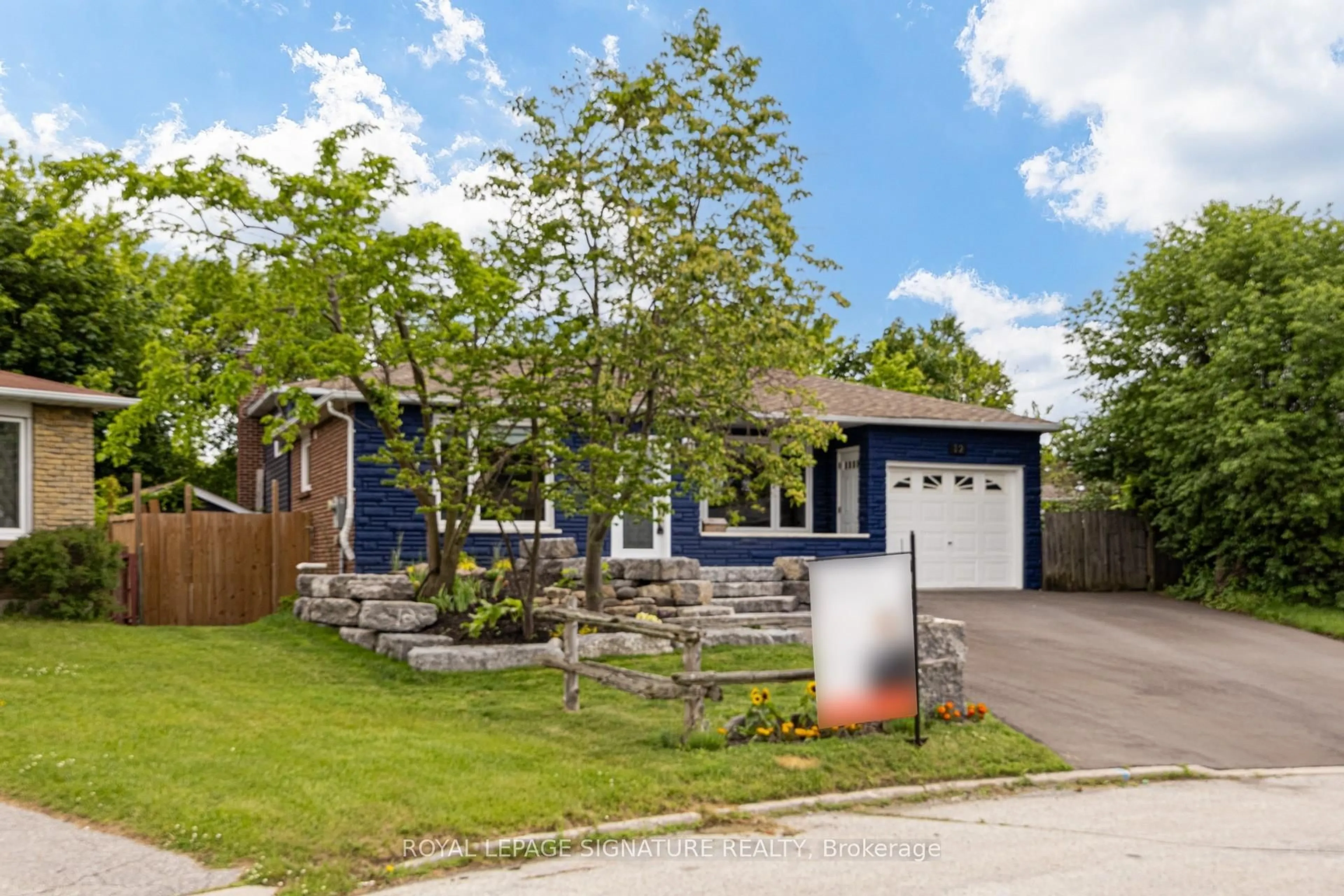 Home with brick exterior material, street for 12 Kinnison Crt, Ajax Ontario L1S 1K5