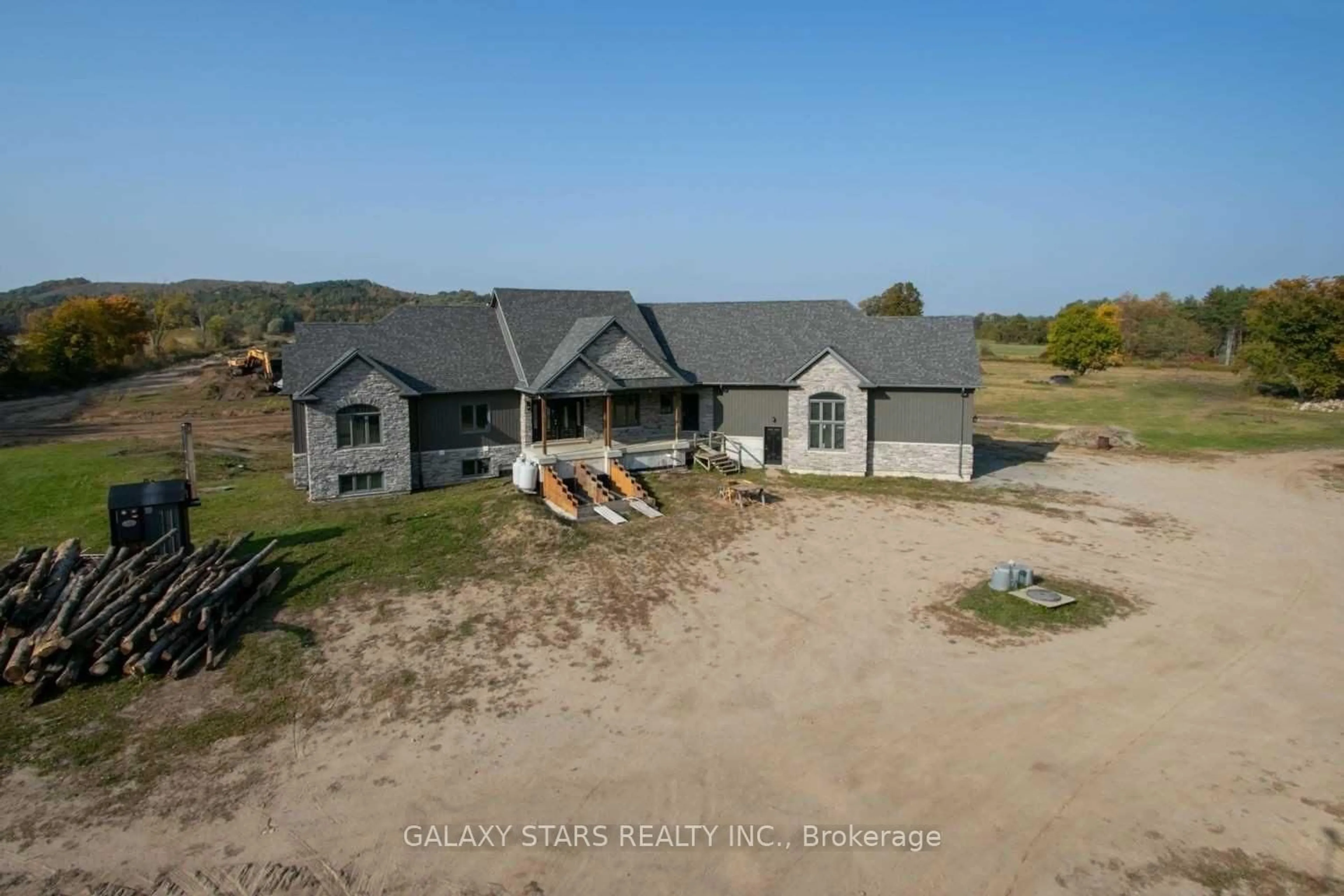 A pic from outside/outdoor area/front of a property/back of a property/a pic from drone, water/lake/river/ocean view for 4566 Ganaraska Rd, Clarington Ontario L0A 1J0