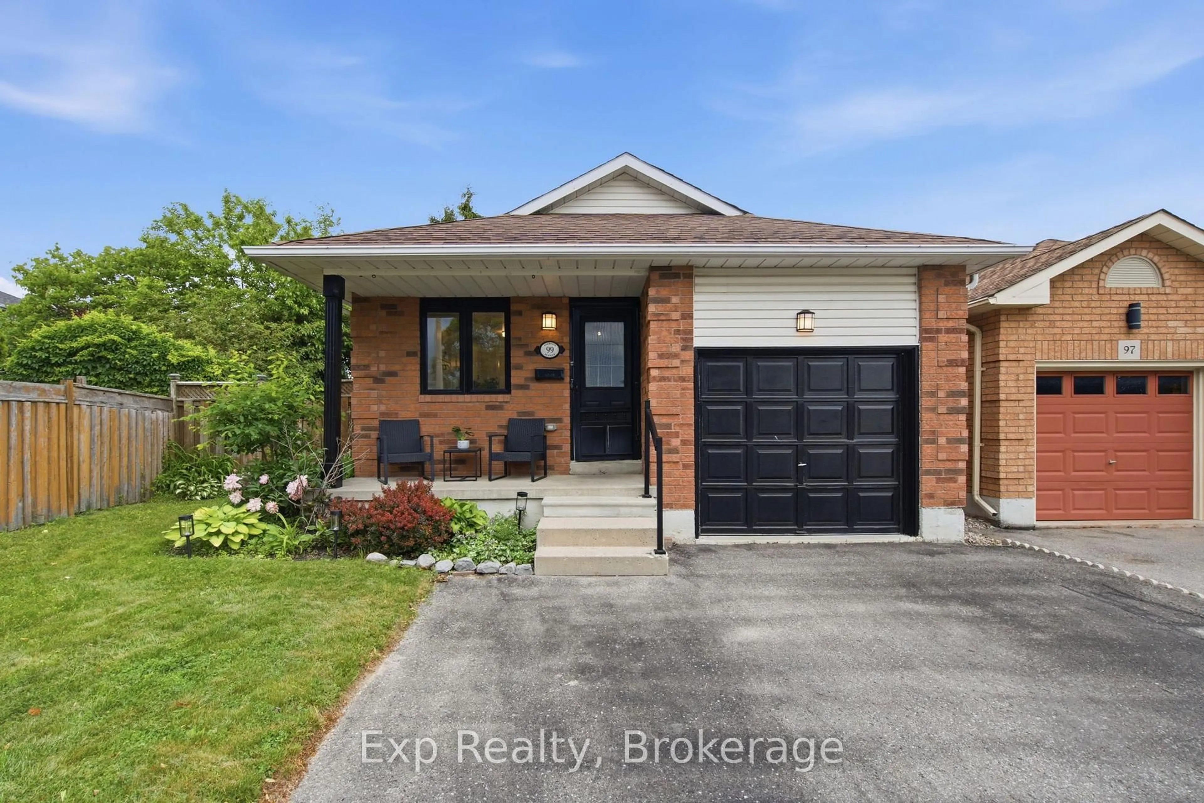Home with brick exterior material, street for 99 Firwood Ave, Clarington Ontario L1E 3B3