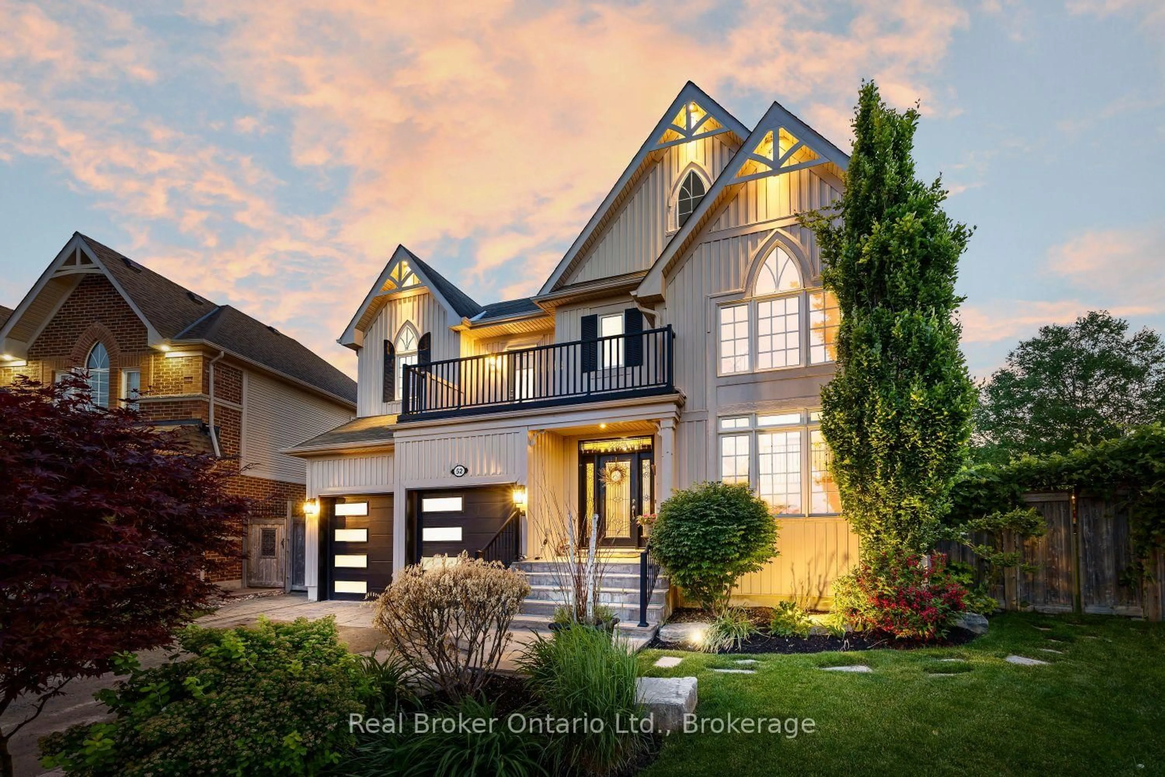 Home with brick exterior material, street for 52 Brough Crt, Clarington Ontario L1C 0B7