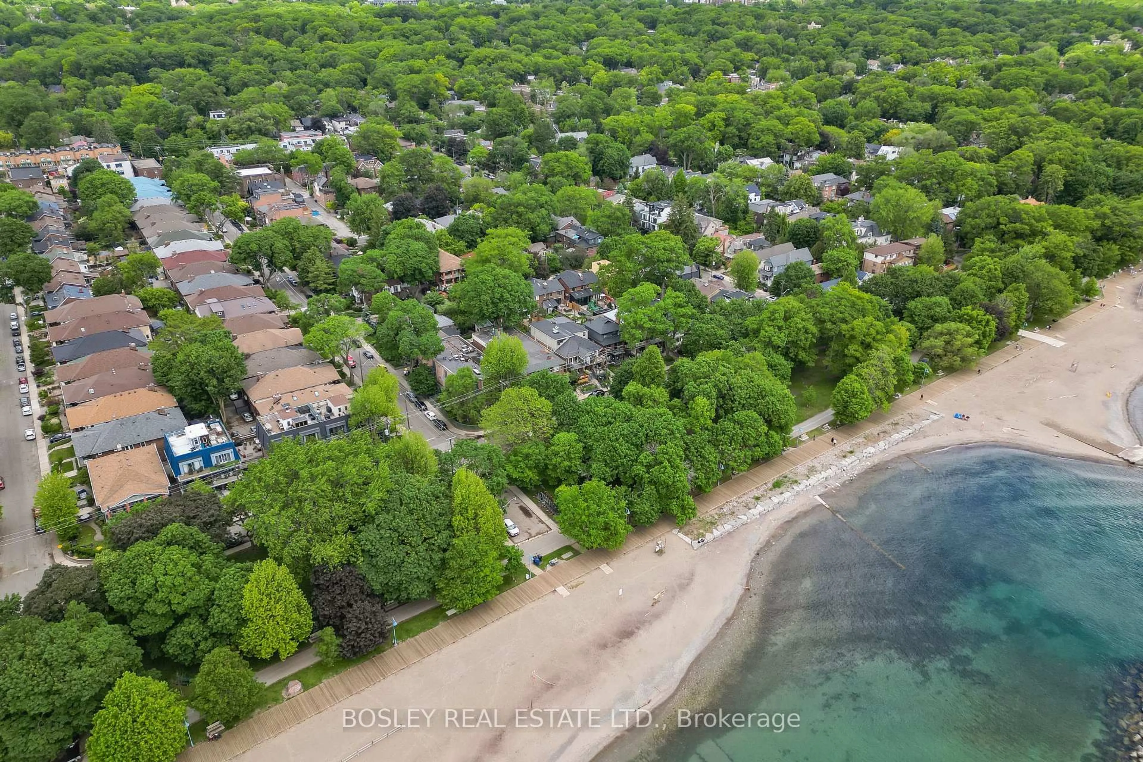 A pic from outside/outdoor area/front of a property/back of a property/a pic from drone, water/lake/river/ocean view for 15 Glen Manor Dr #204, Toronto Ontario M4E 2X3