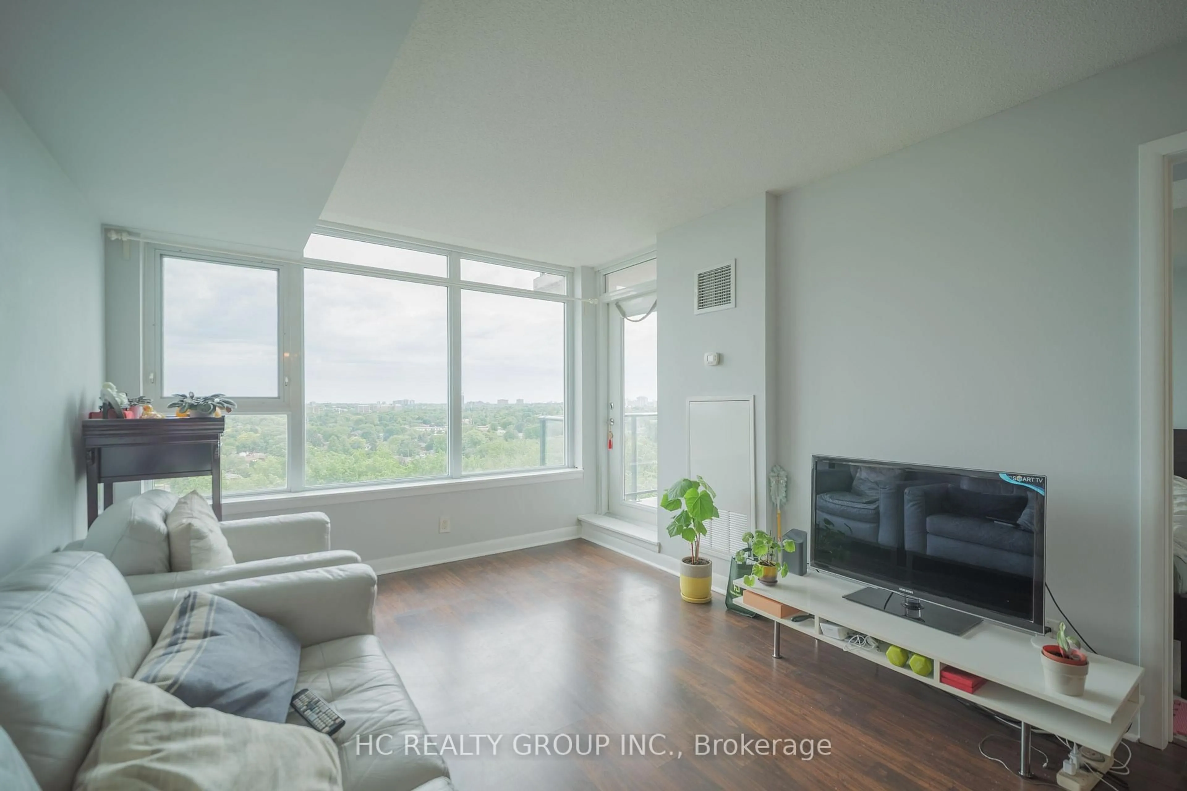 Living room with furniture, unknown for 190 Borough Dr #1607, Toronto Ontario M1P 0B6