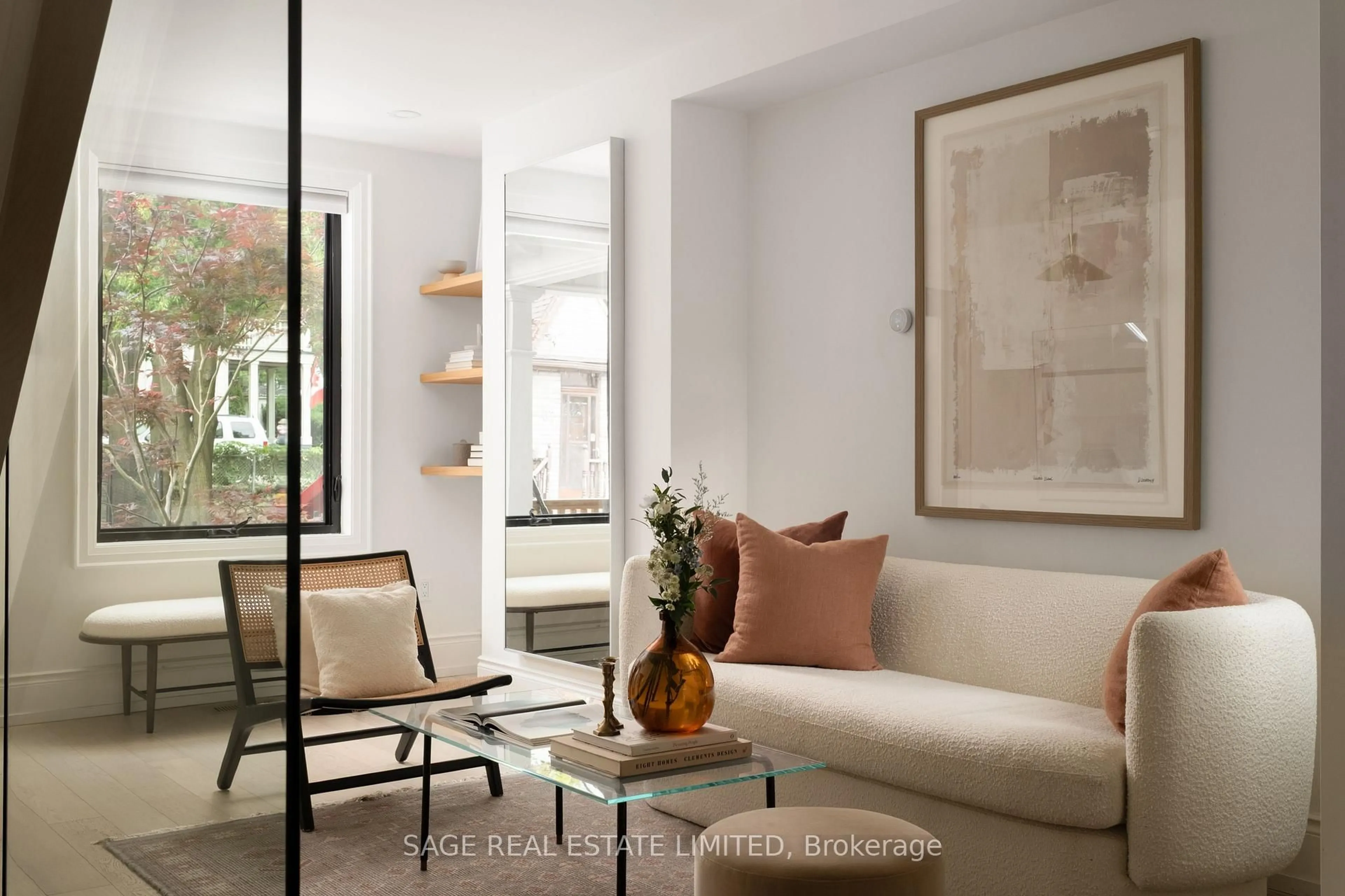 Living room with furniture, unknown for 75 Allen Ave, Toronto Ontario M4M 1T5