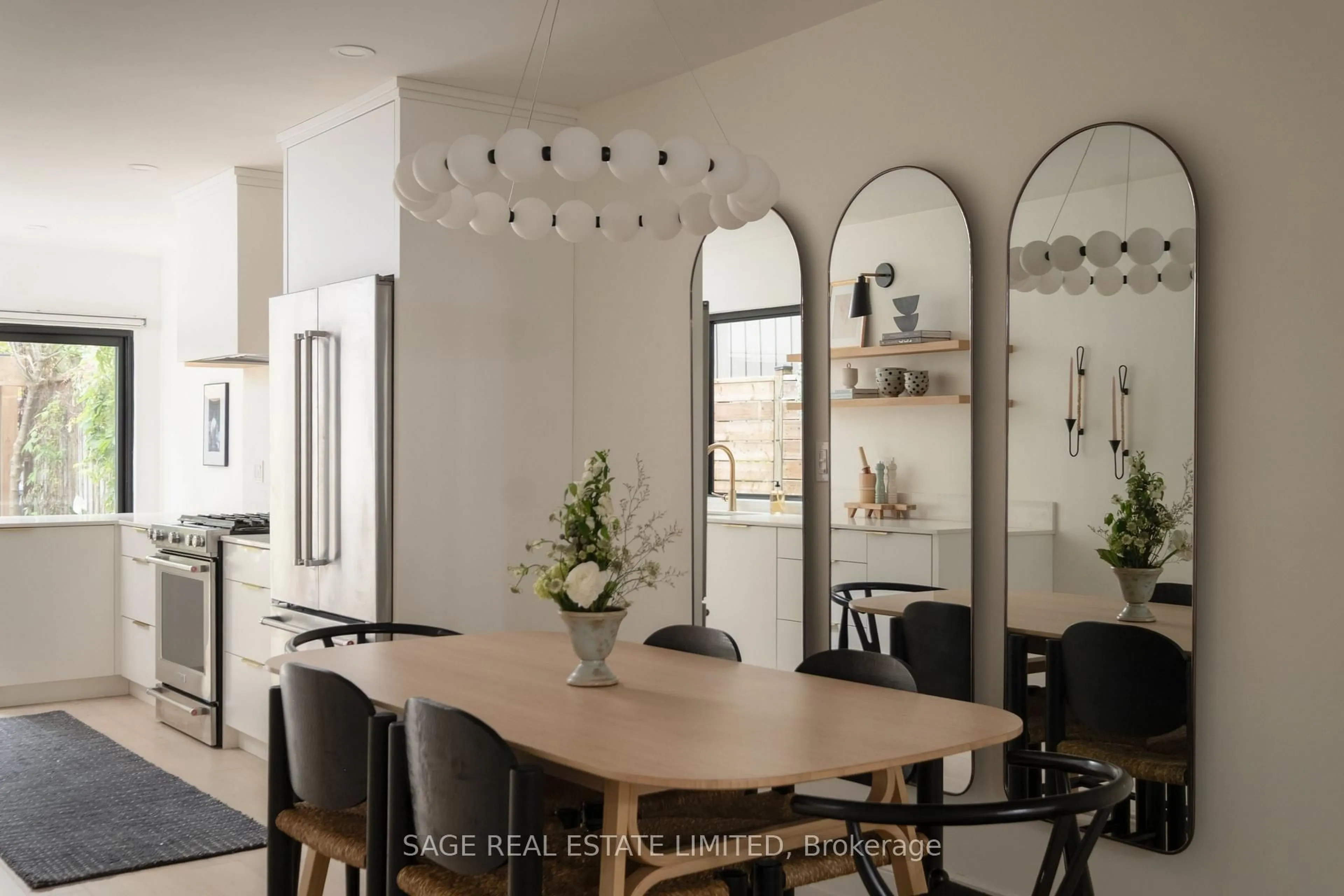 Dining room, ceramic/tile floor for 75 Allen Ave, Toronto Ontario M4M 1T5