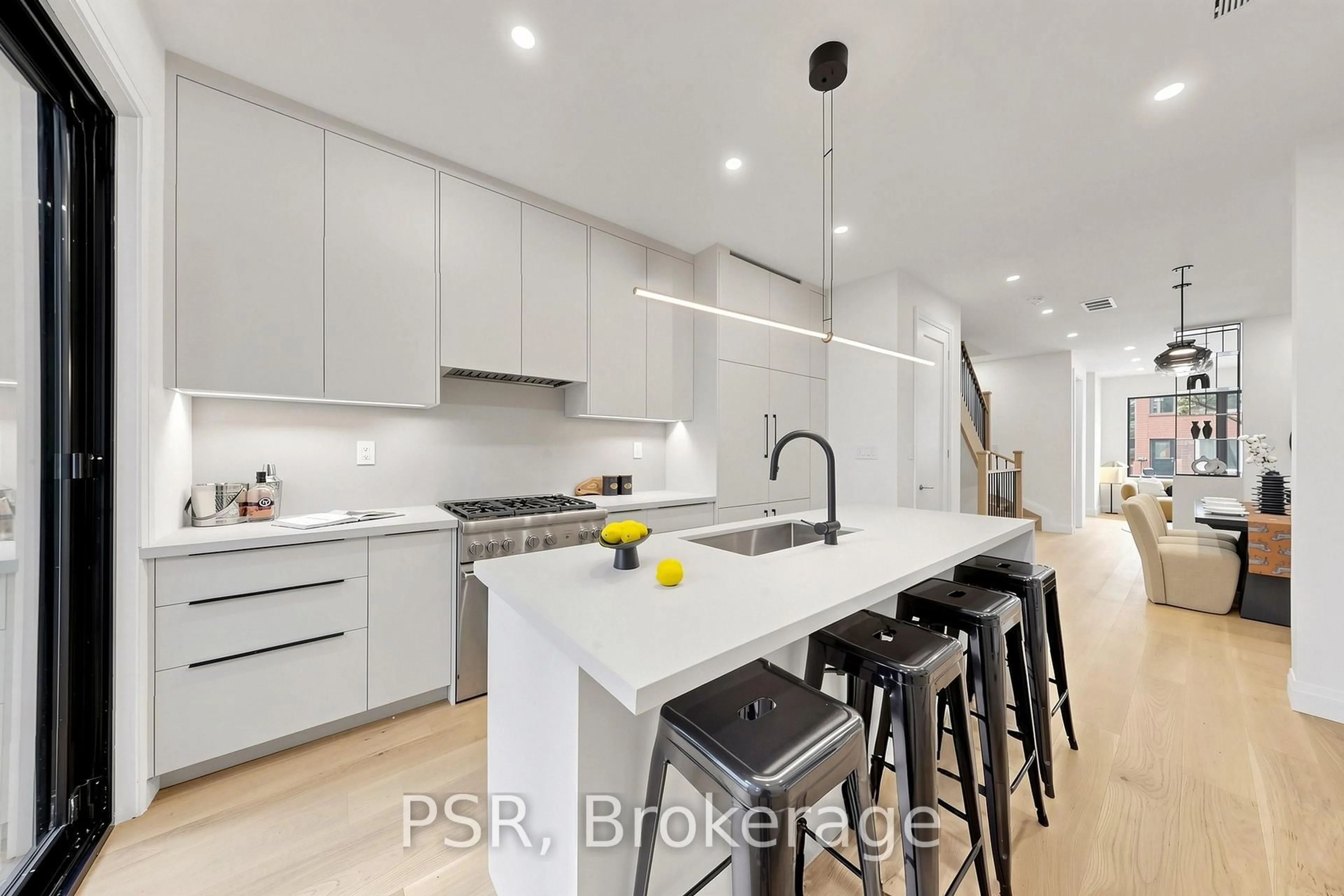 Contemporary kitchen, unknown for 30 Winnifred Ave, Toronto Ontario M4M 2X3