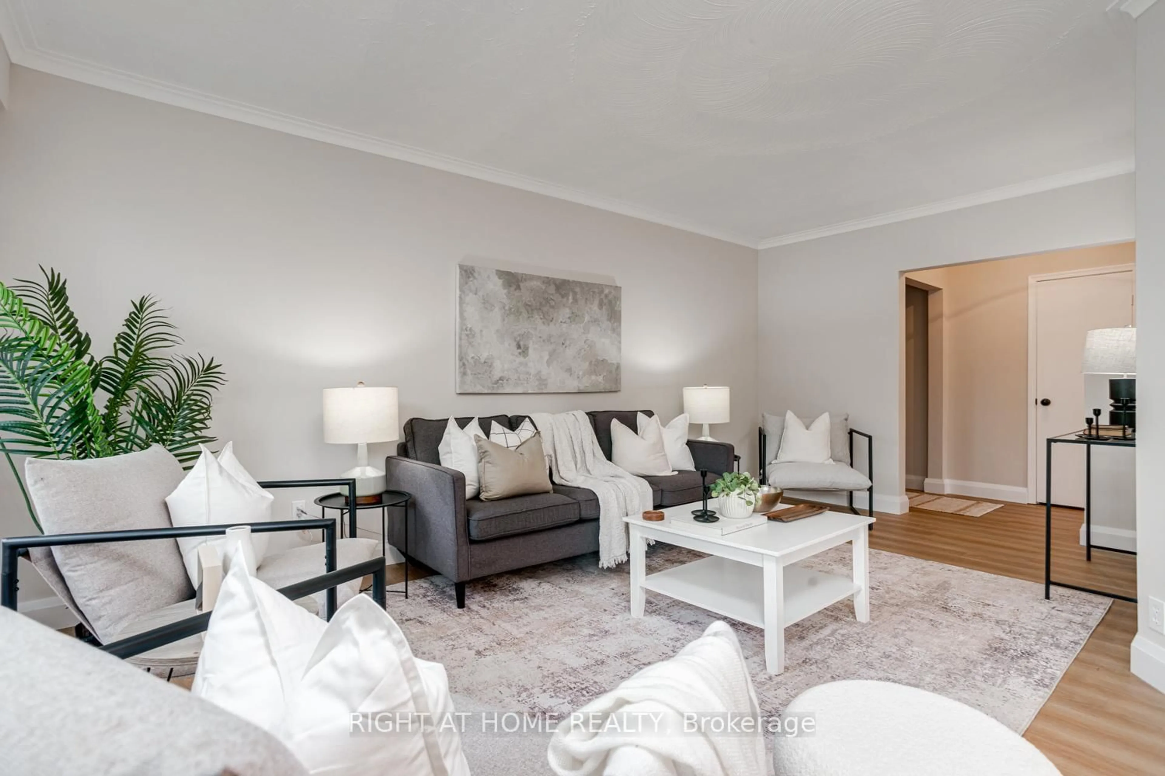 Living room with furniture, unknown for 75 Milford Haven Dr, Toronto Ontario M1G 3C9