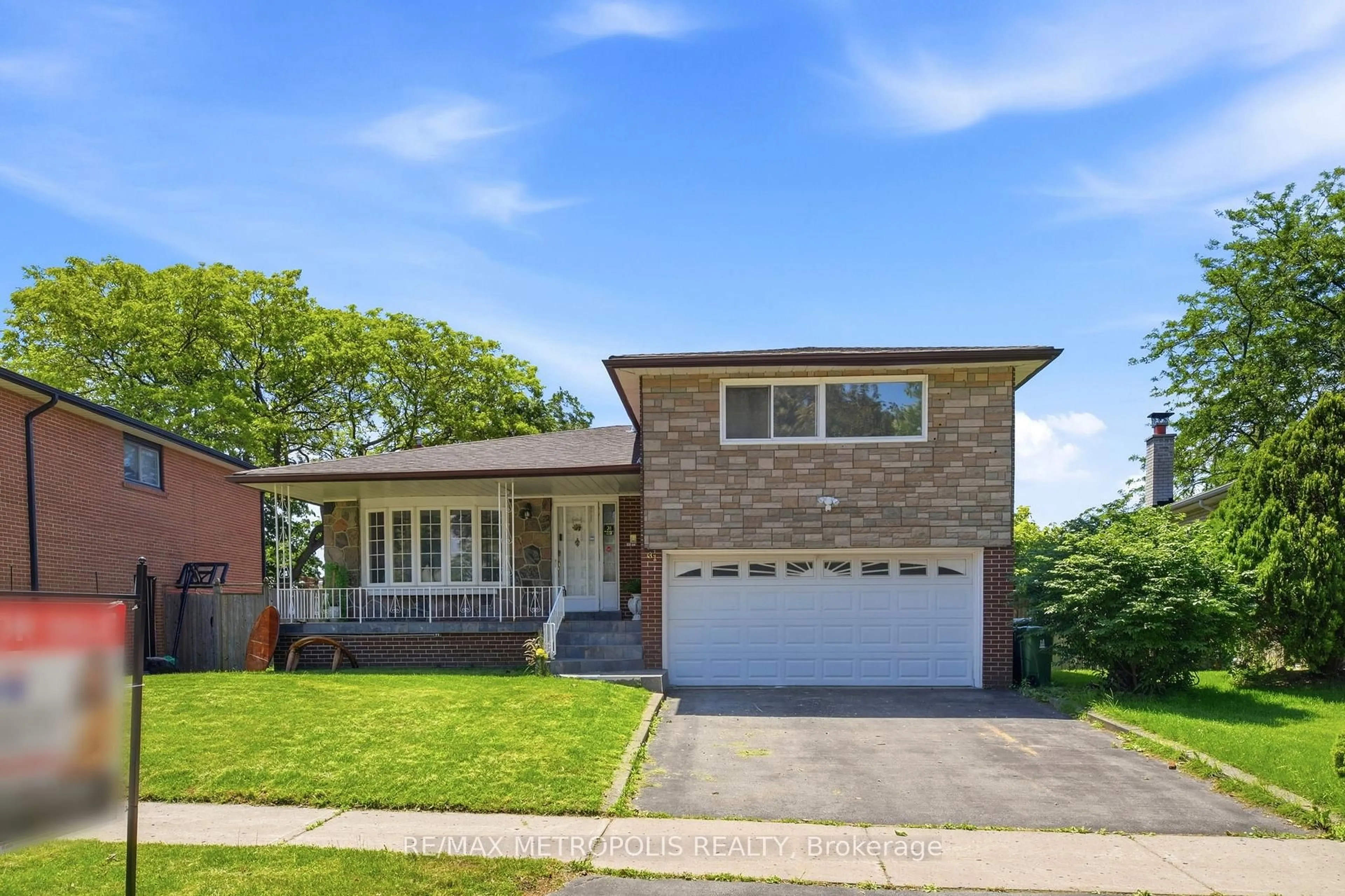 Home with brick exterior material, street for 31 Langevin Cres, Toronto Ontario M1C 2B8