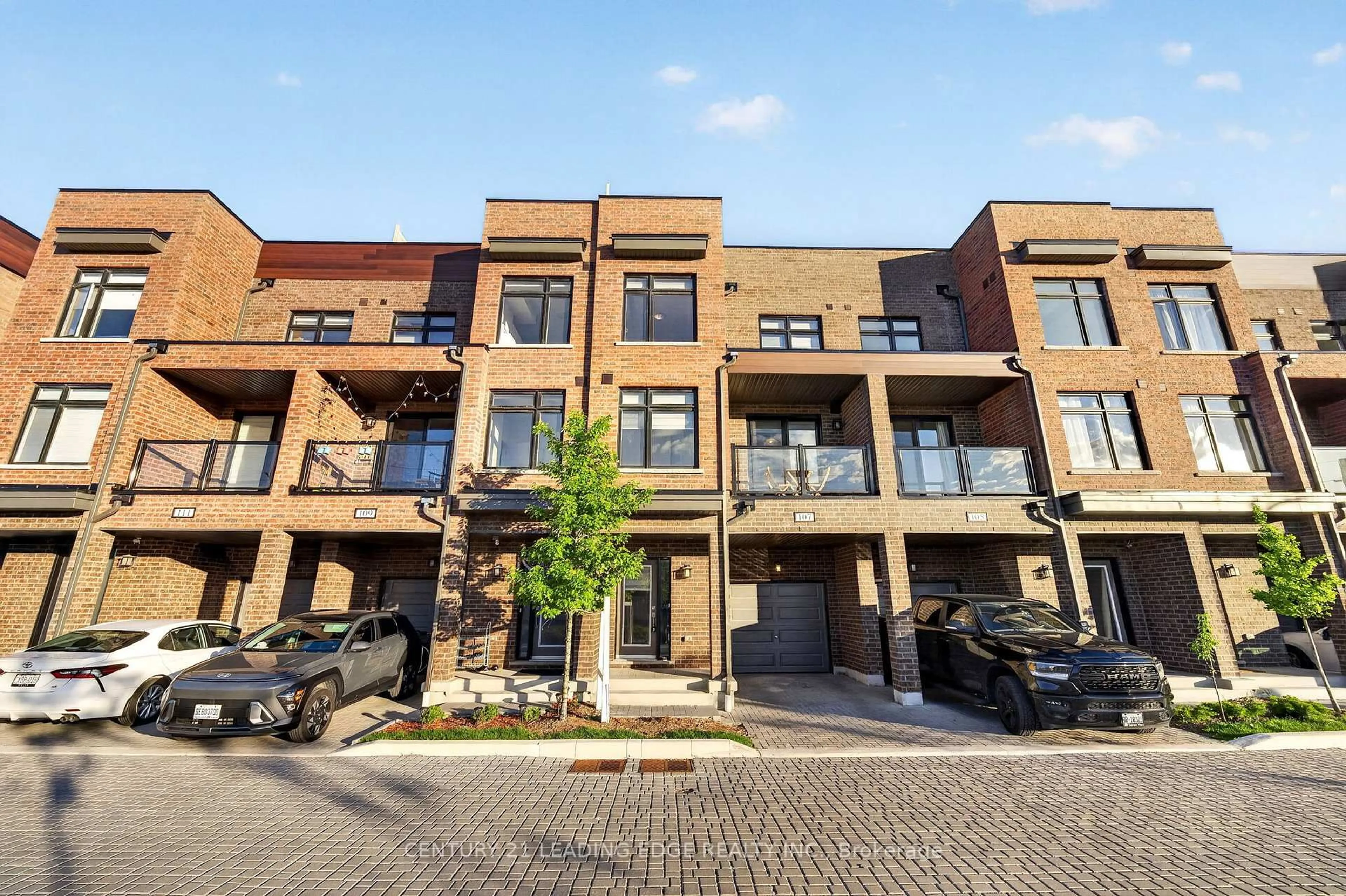 Home with brick exterior material, street for 1865 Pickering Pkwy #107, Pickering Ontario L1V 0H2