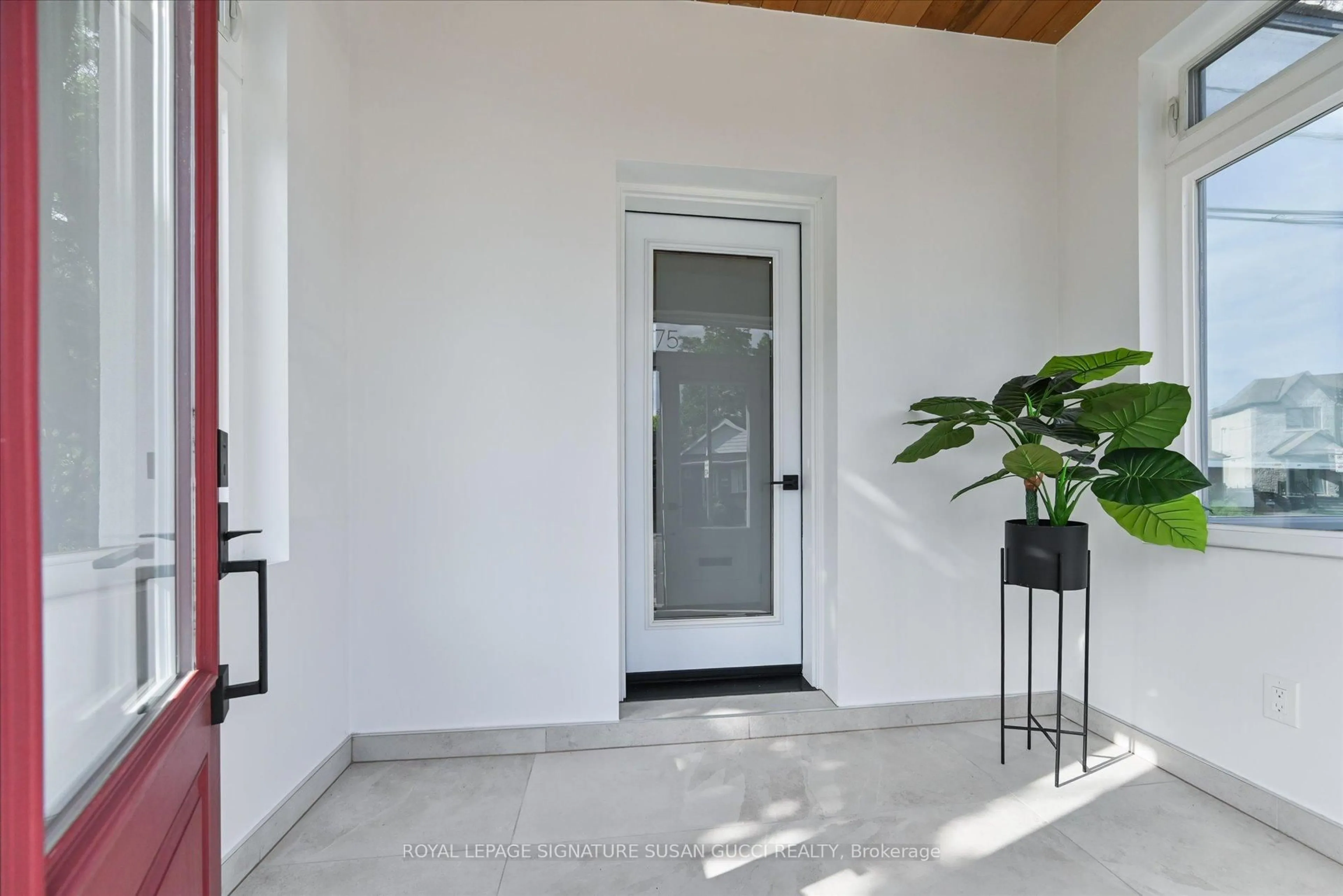 Indoor entryway for 475 Donlands Ave, Toronto Ontario M4J 3S4