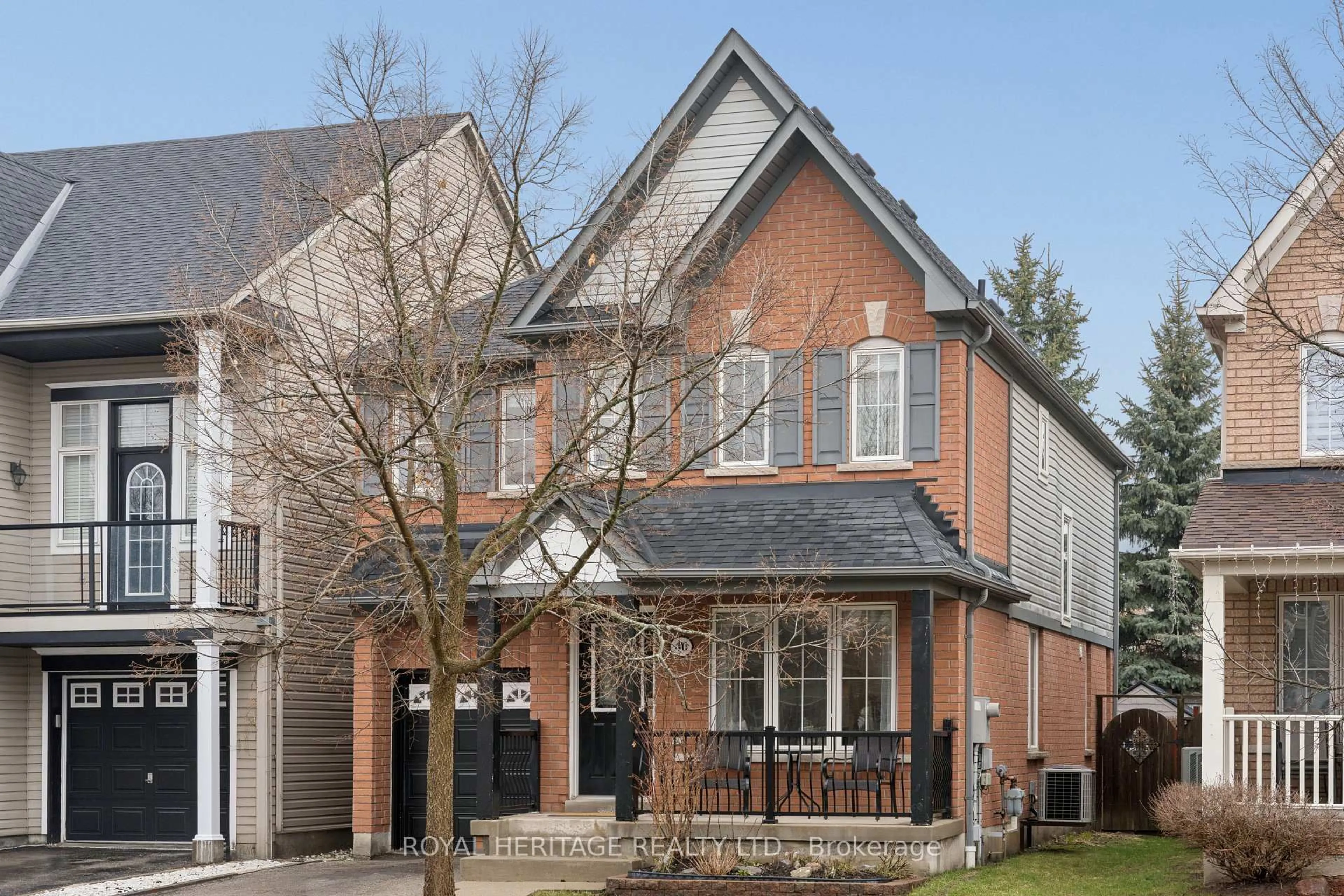 Home with brick exterior material, street for 40 McNicol Cres, Ajax Ontario L1Z 1Y8