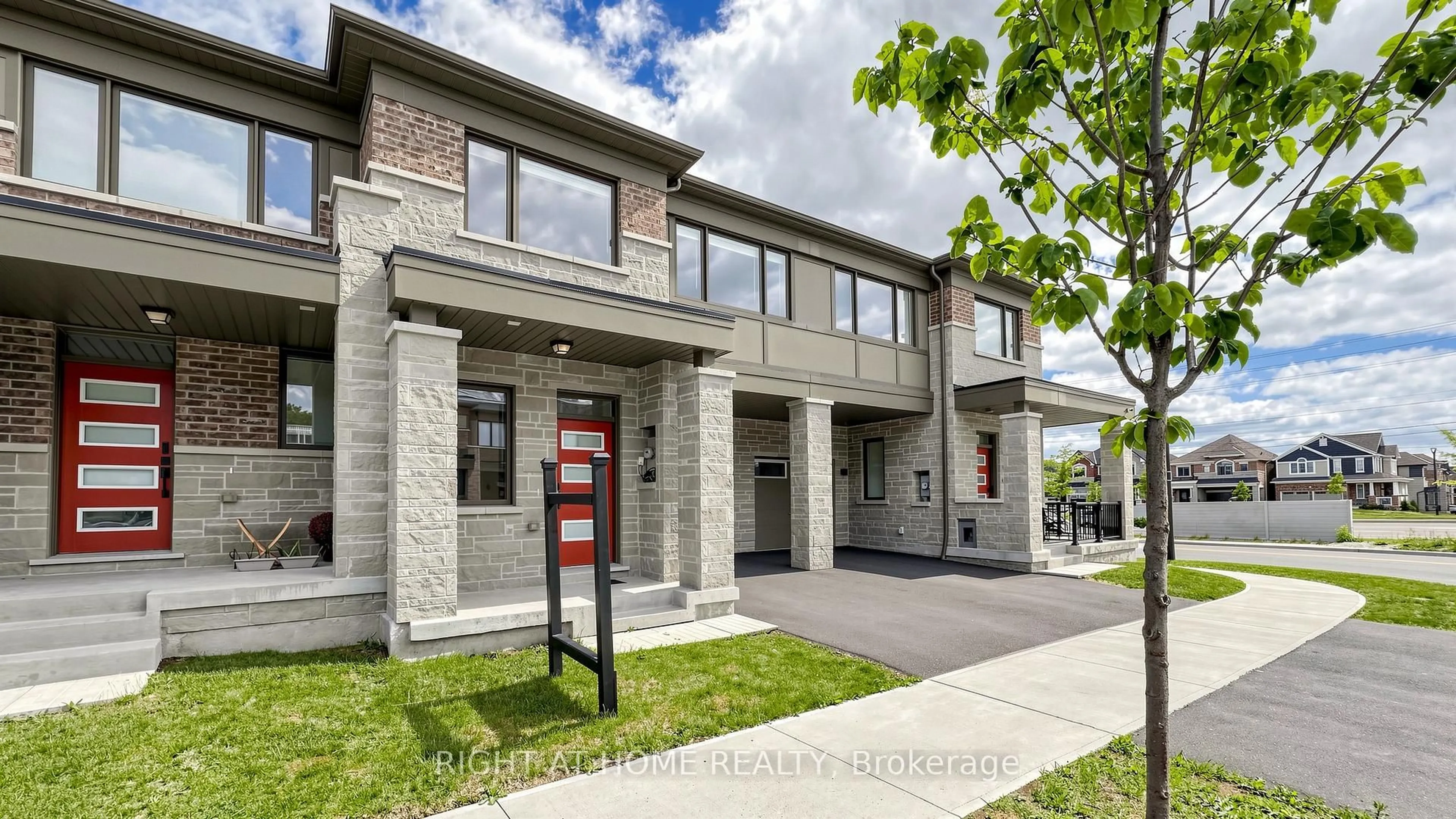 Home with brick exterior material, street for 3209 Chimney Swift Cres, Pickering Ontario L1X 0N4