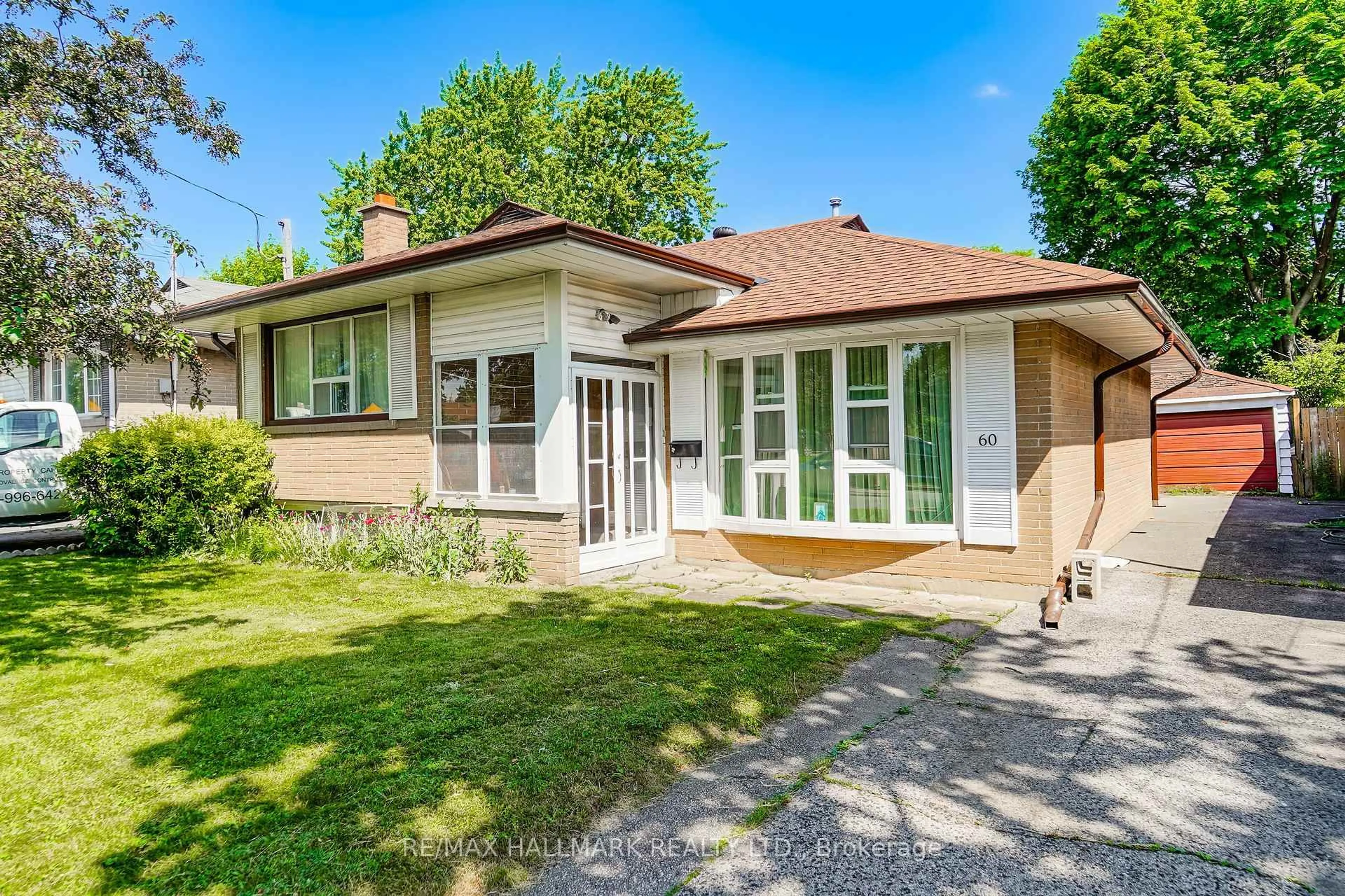 Home with brick exterior material, street for 60 Vradenberg Dr, Toronto Ontario M1T 1M6