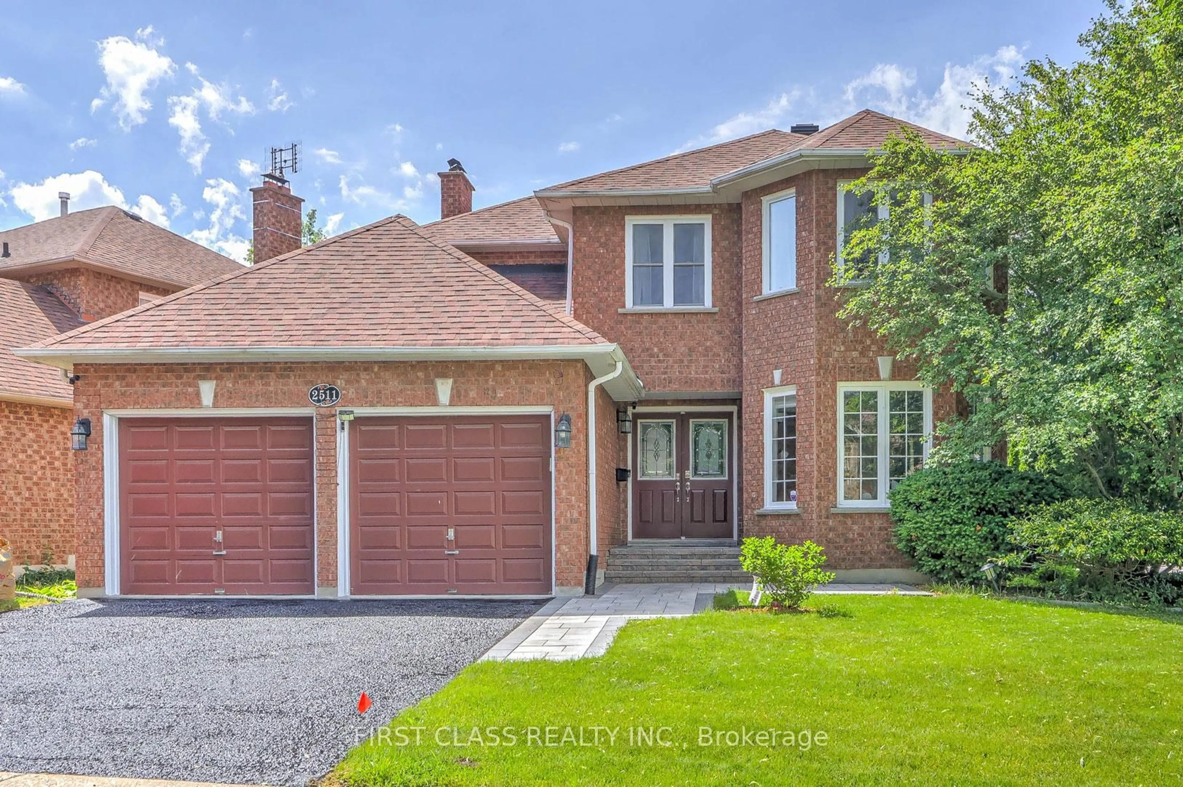Home with brick exterior material, street for 2511 Linwood St, Pickering Ontario L1X 2S4