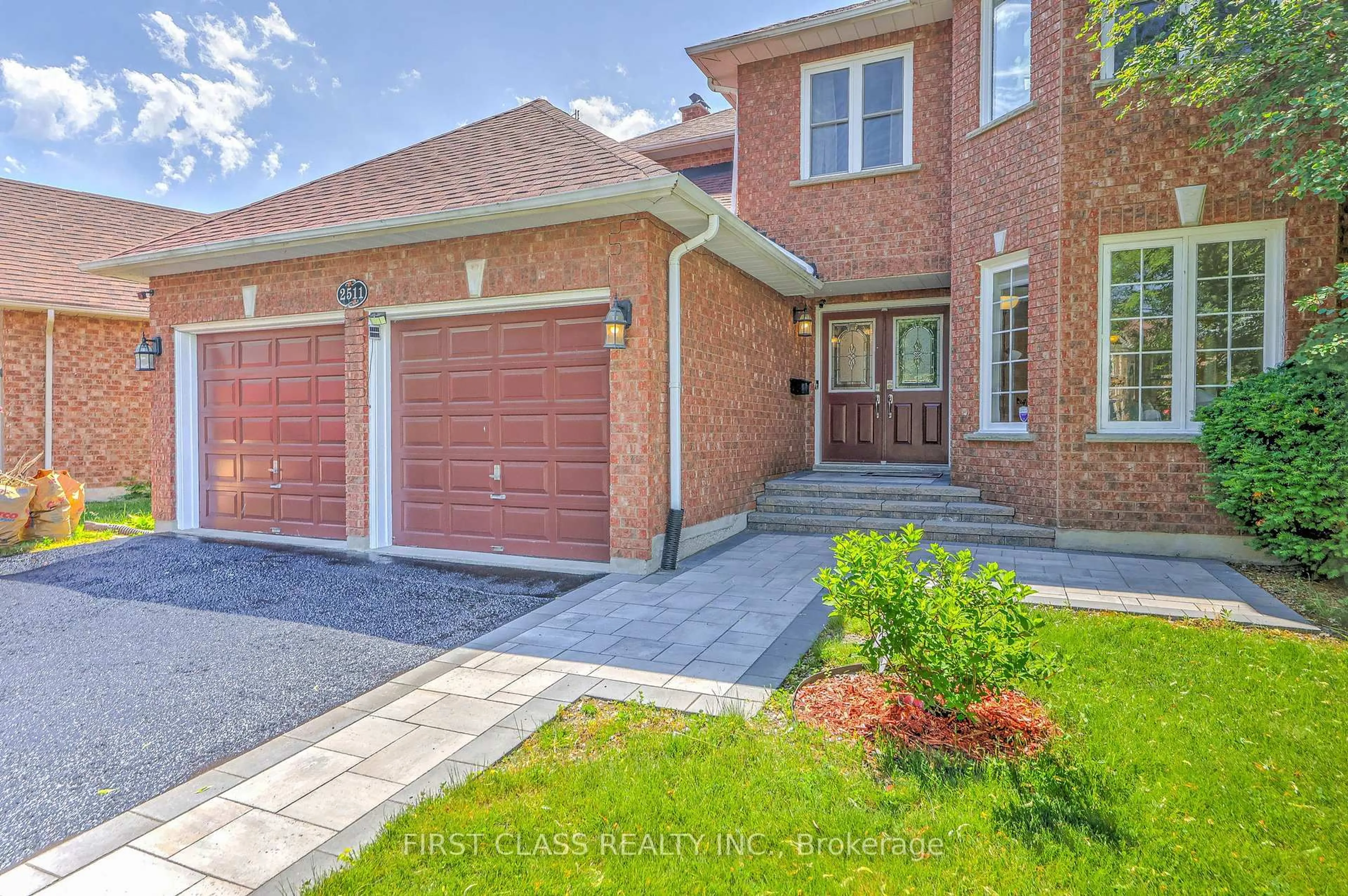 Home with brick exterior material, street for 2511 Linwood St, Pickering Ontario L1X 2S4