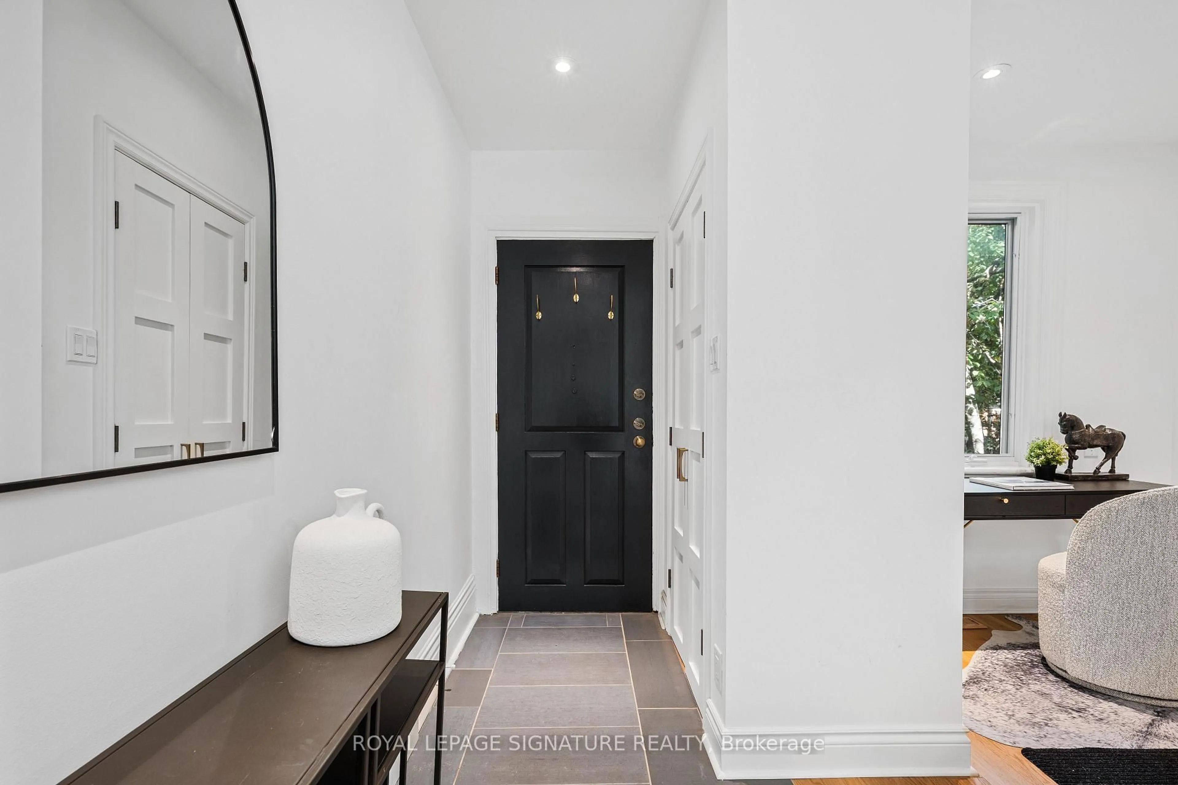 Indoor entryway for 342 Logan Ave, Toronto Ontario M4M 2N7