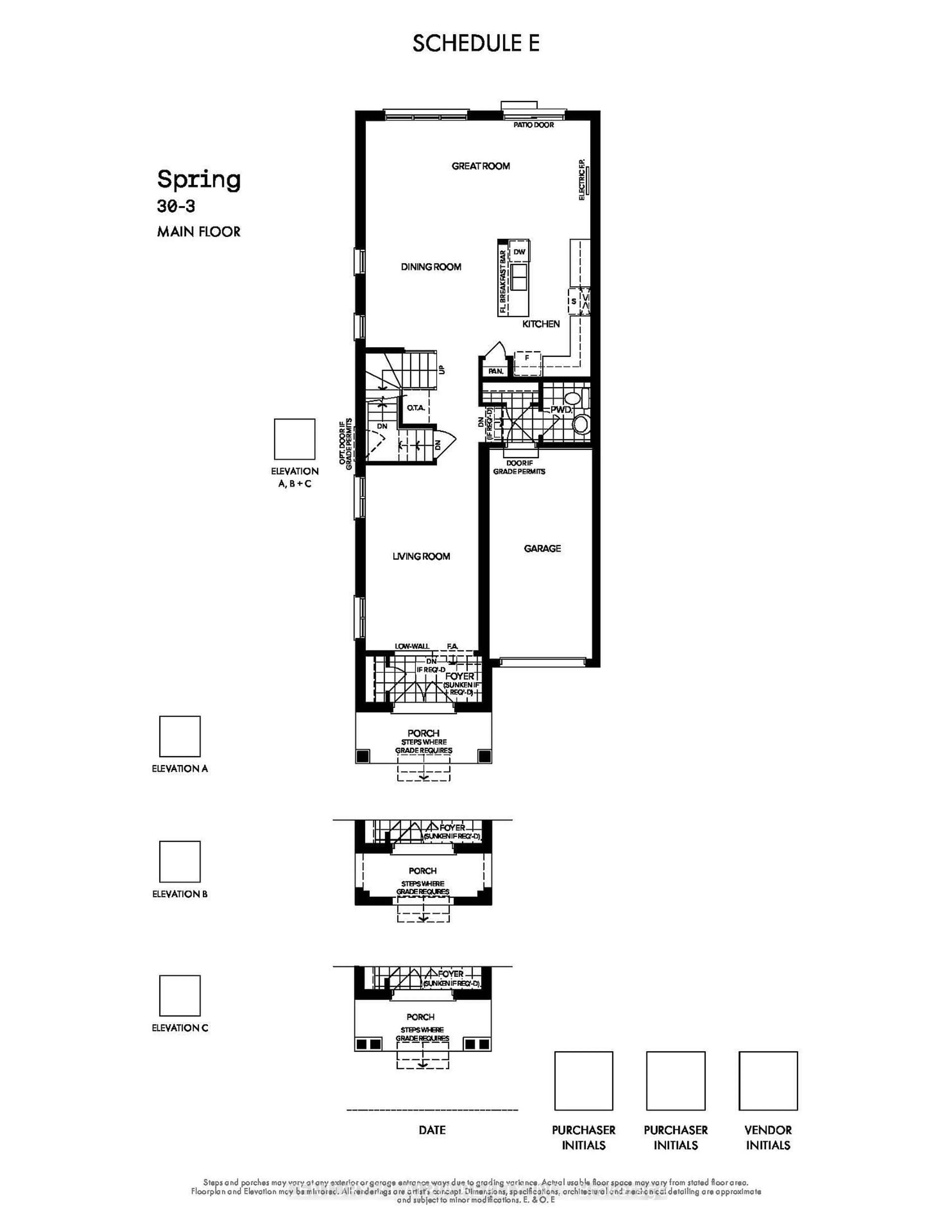 Floor plan for 1460 Mayport Dr, Oshawa Ontario L1J 8E6