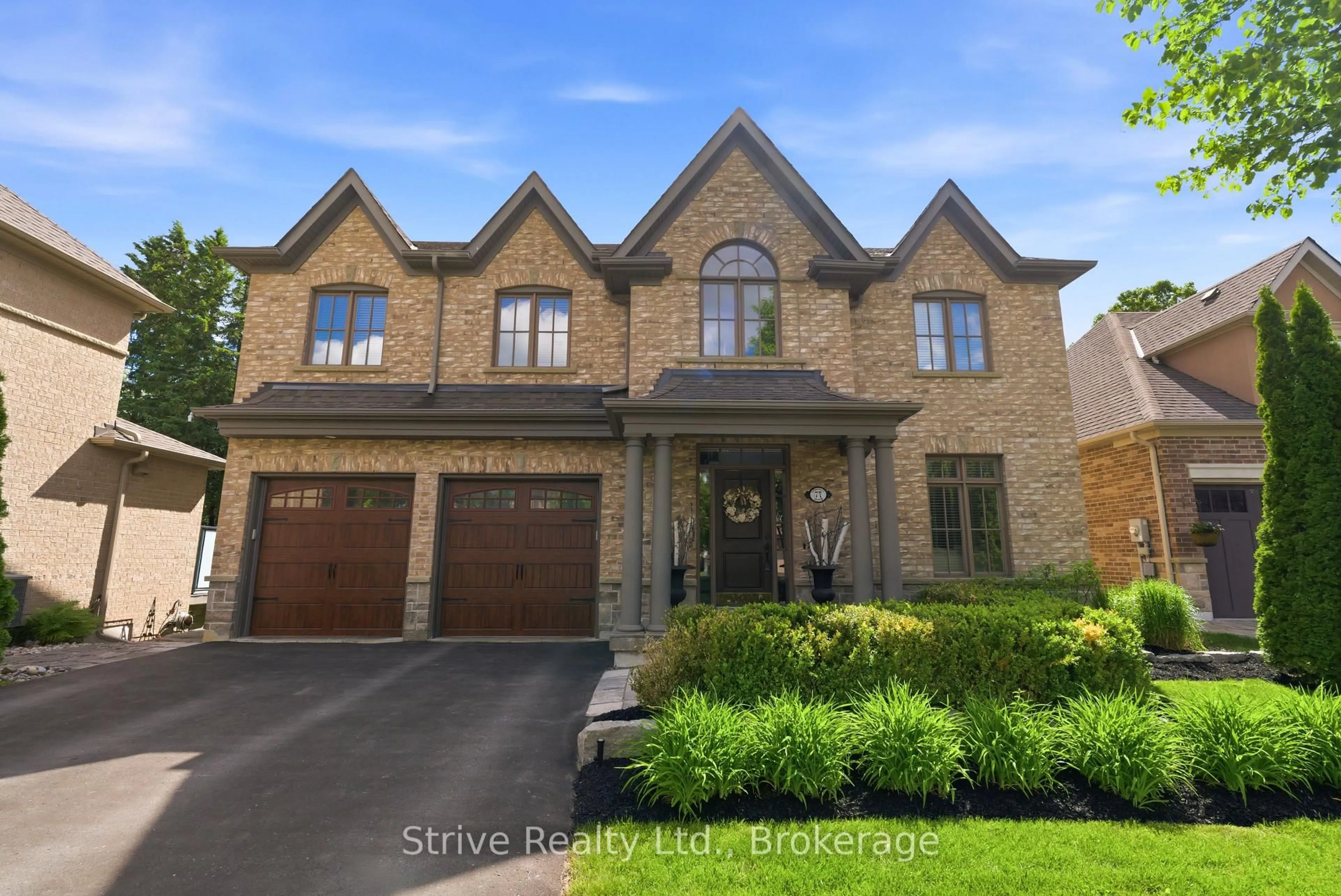 Home with brick exterior material, street for 77 Mclellan Crt, Clarington Ontario L1E 1Z9