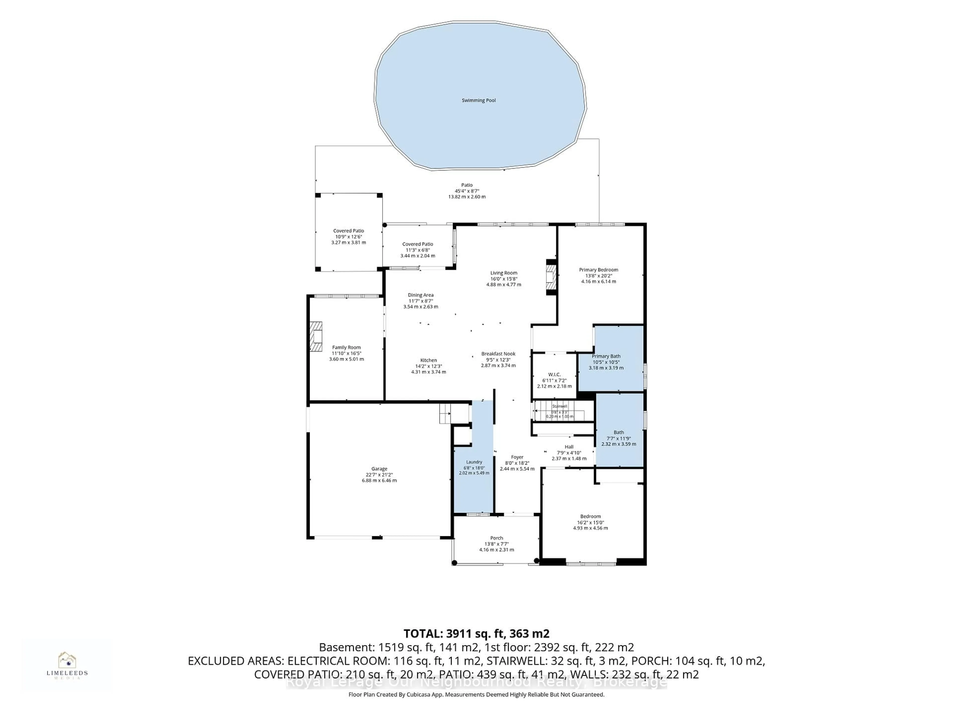 Floor plan for 19 Waverley Rd, Clarington Ontario L1C 1K8