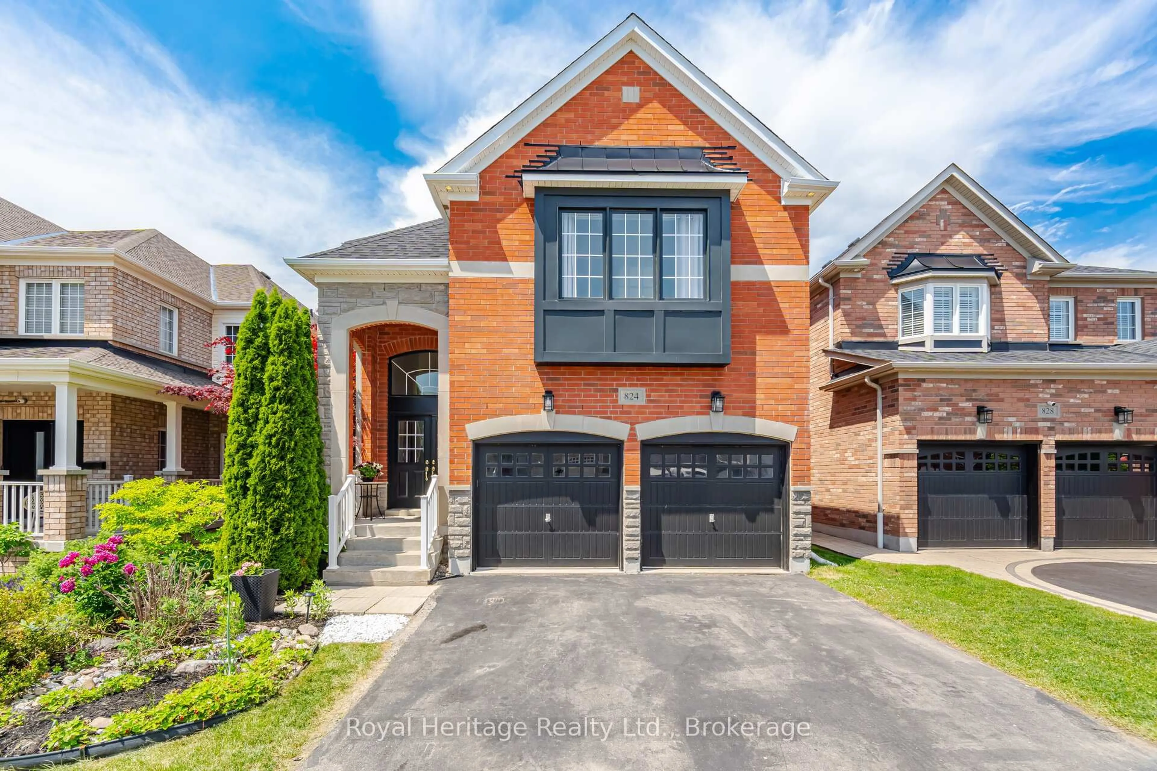 Home with brick exterior material, street for 824 Fetchison Dr, Oshawa Ontario L1K 0L5