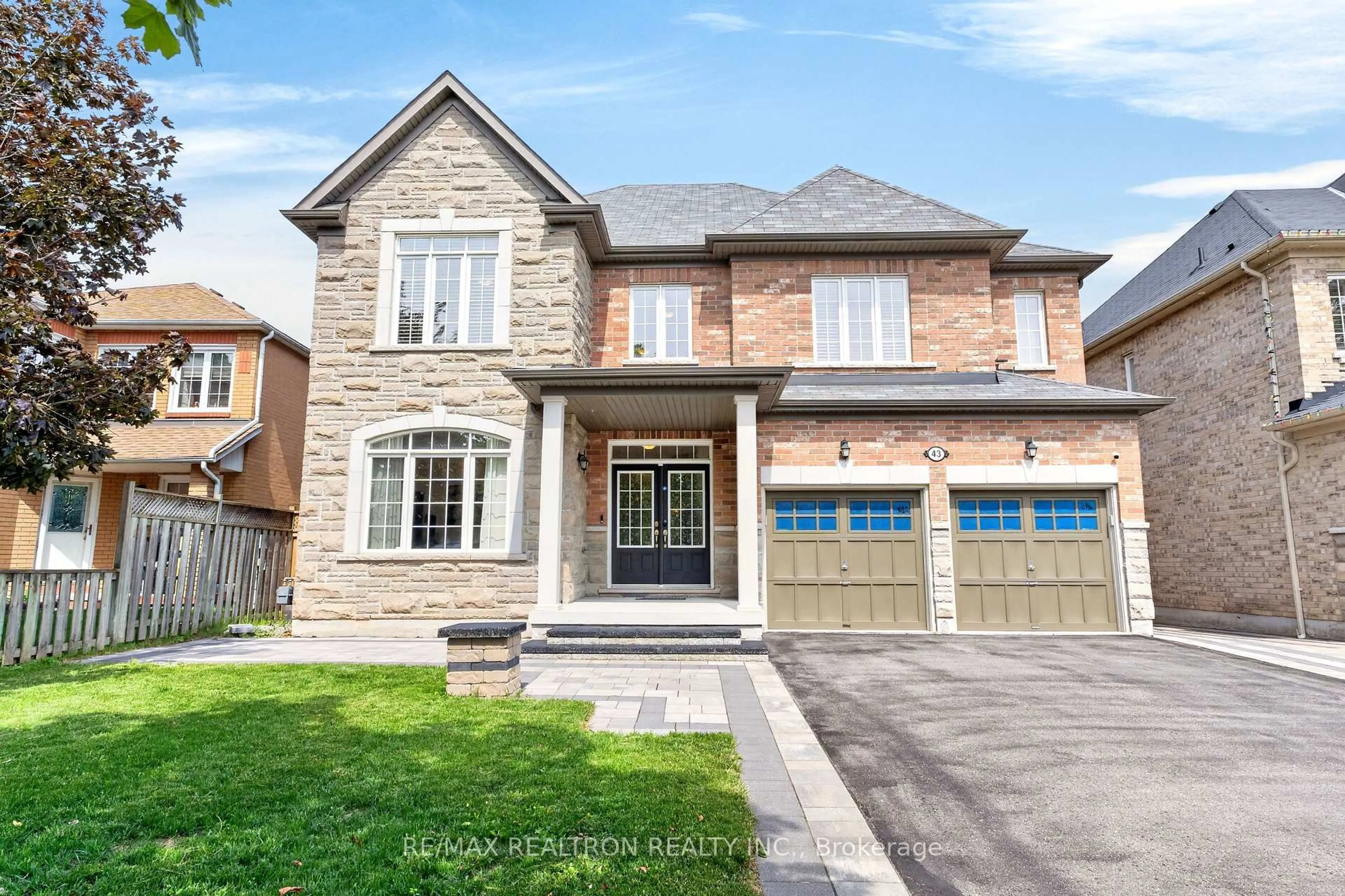 Home with brick exterior material, street for 43 Keeble Cres, Ajax Ontario L1T 3R6