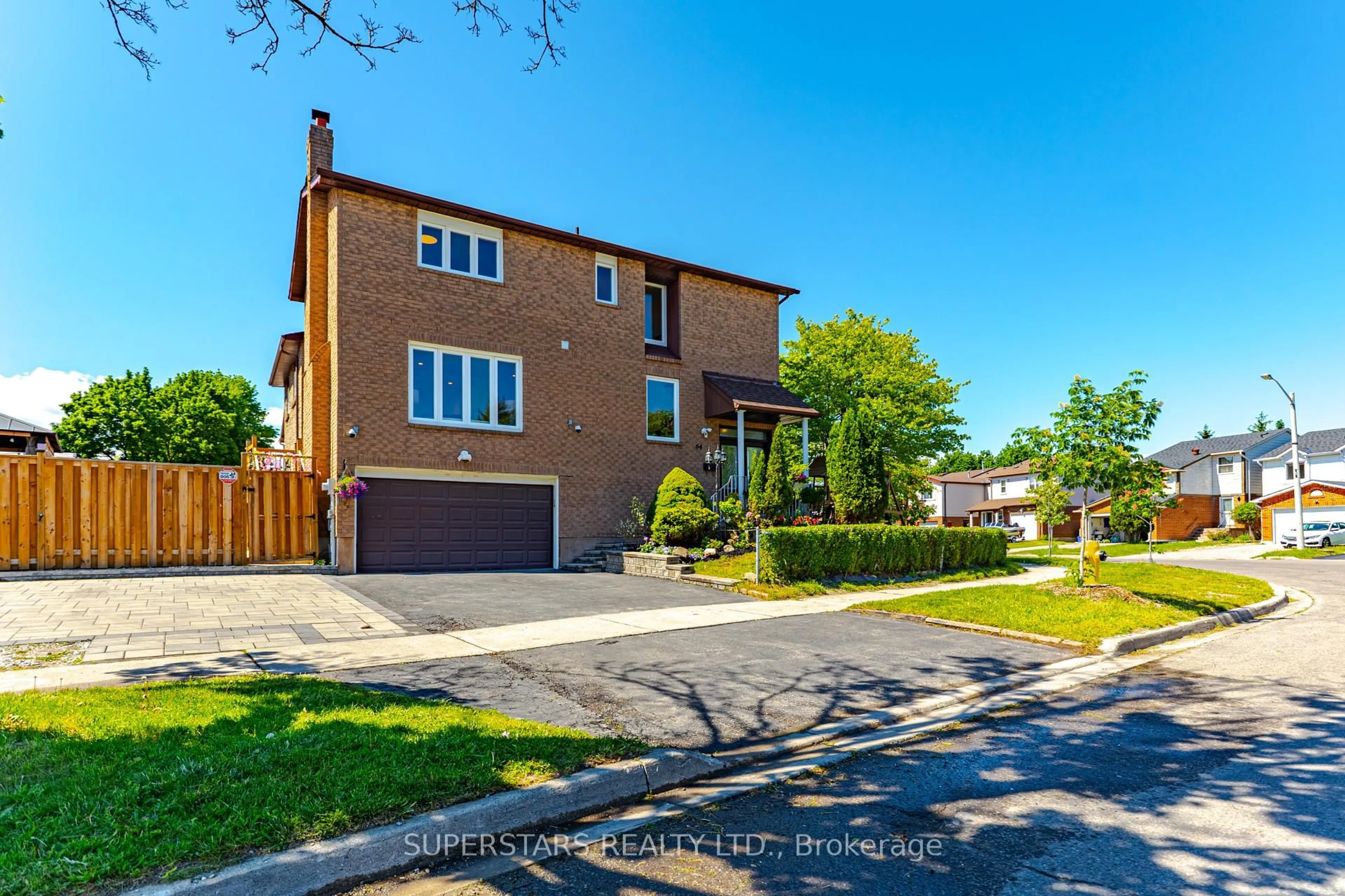 Home with brick exterior material, street for 64 Tambrook Dr, Toronto Ontario M1W 3L9