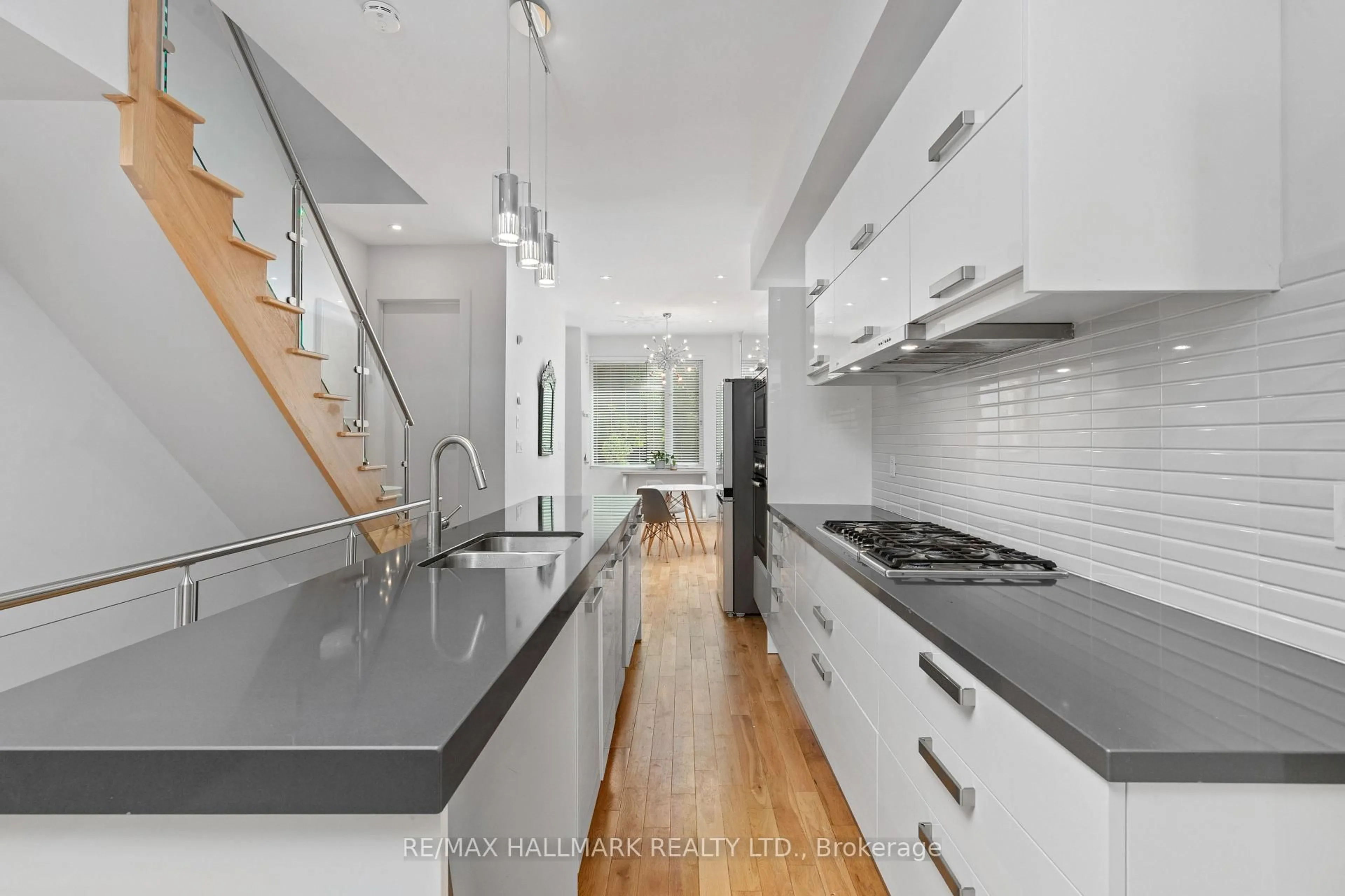 Contemporary kitchen, unknown for 68 Boulton Ave, Toronto Ontario M4M 2J5